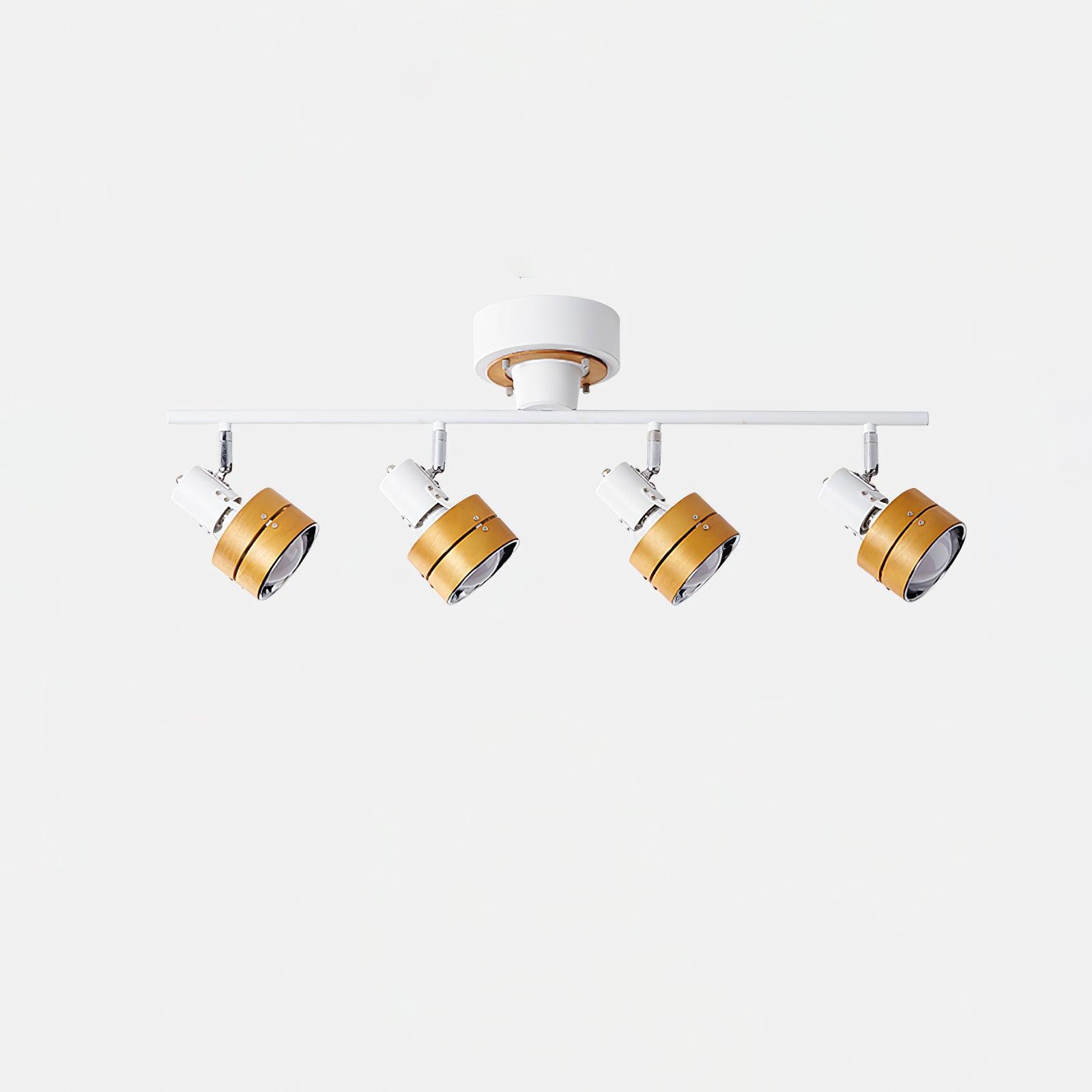 Wooden Adjustable Spot Ceiling Lamp - Blowlighting