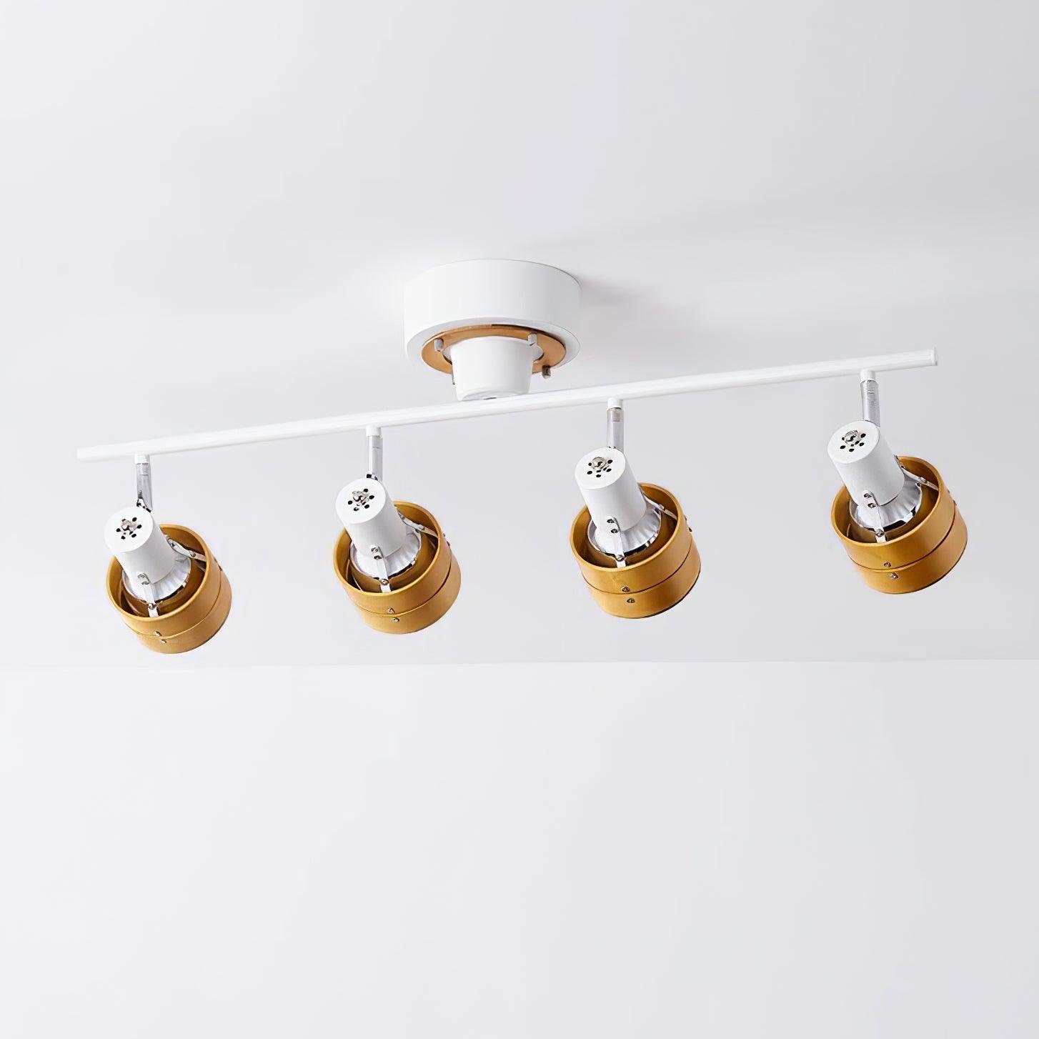 Wooden Adjustable Spot Ceiling Lamp - Blowlighting