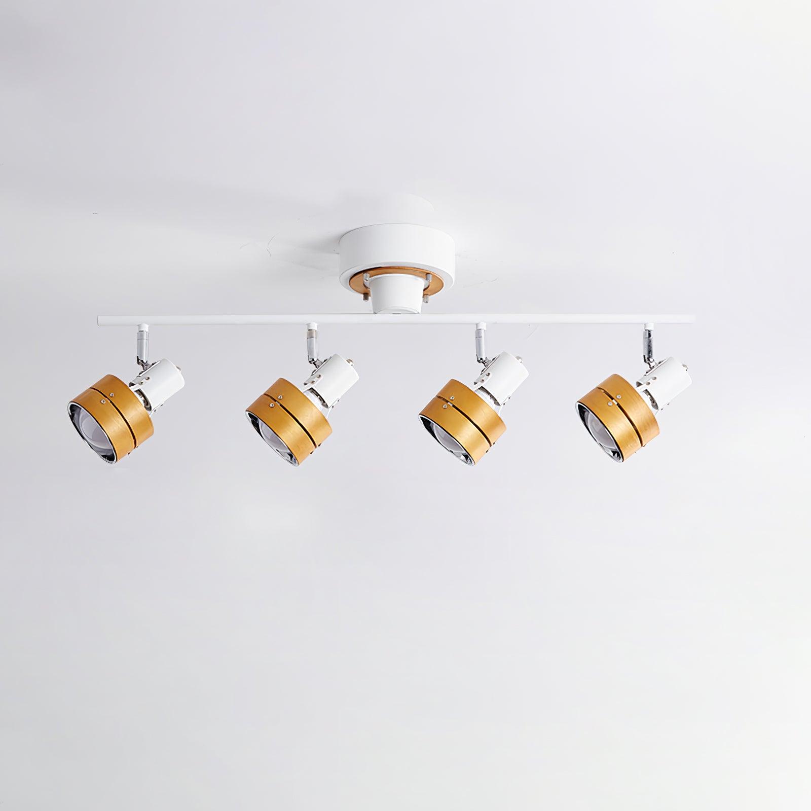 Wooden Adjustable Spot Ceiling Lamp - Blowlighting