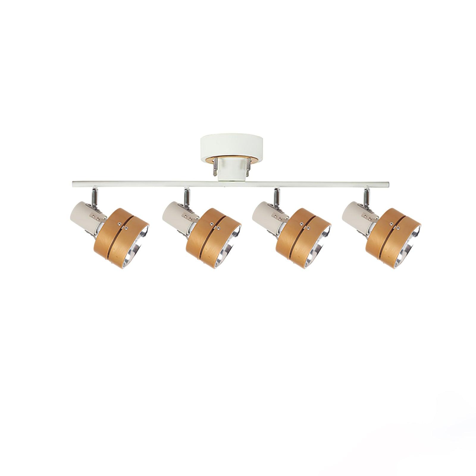 Wooden Adjustable Spot Ceiling Lamp - Blowlighting
