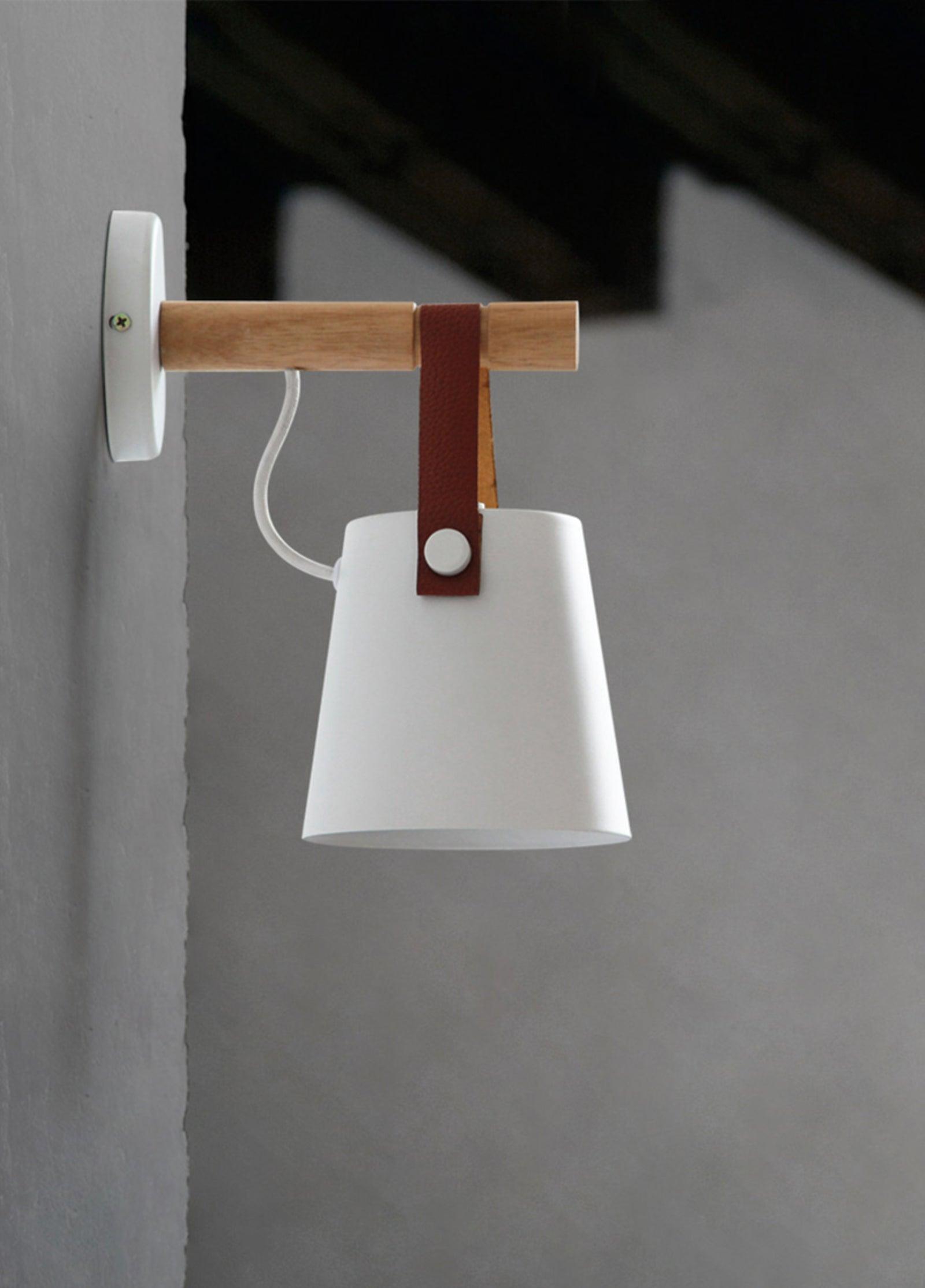 Wooden Conical Wall Light - Blowlighting