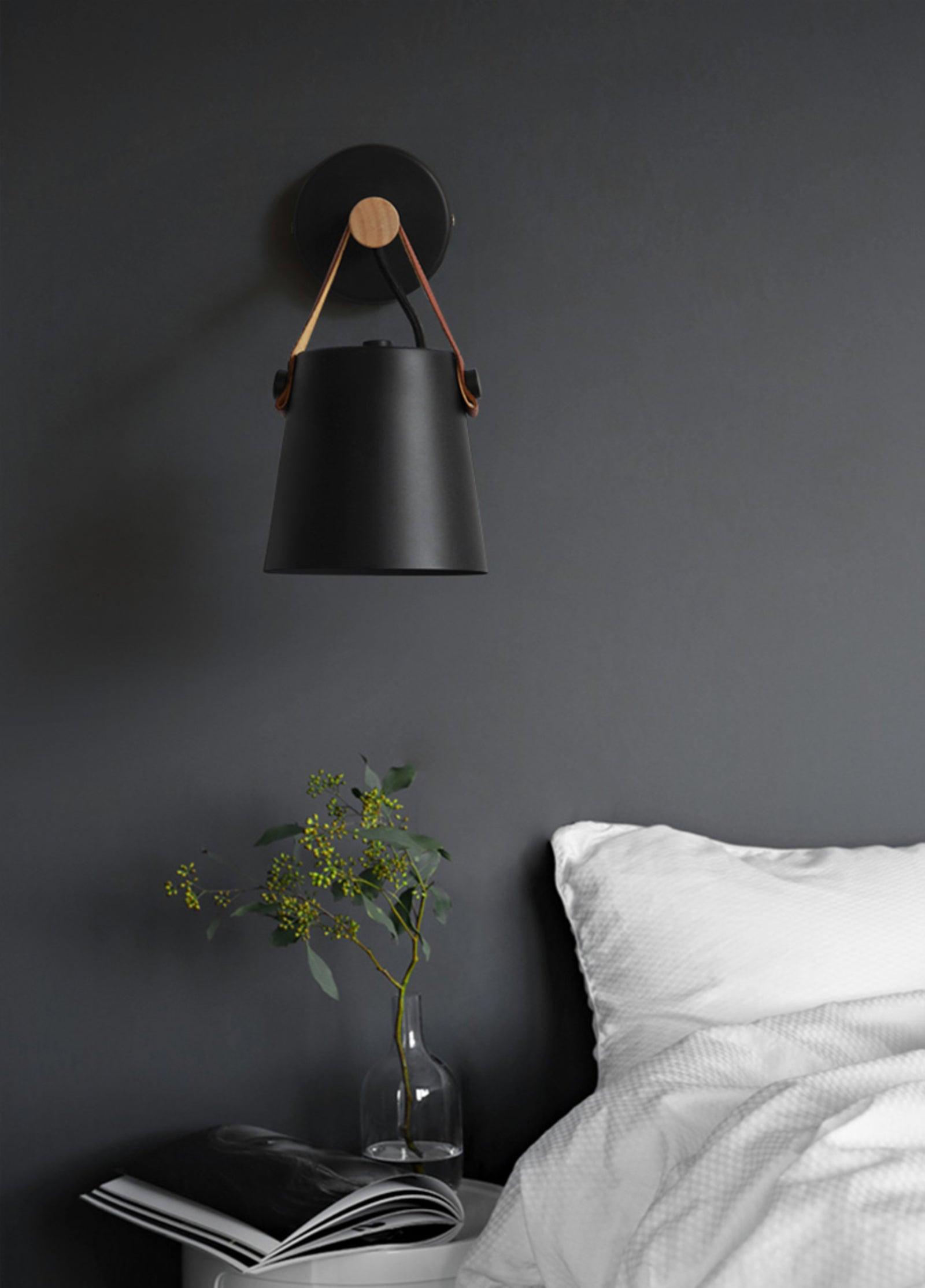 Wooden Conical Wall Light - Blowlighting