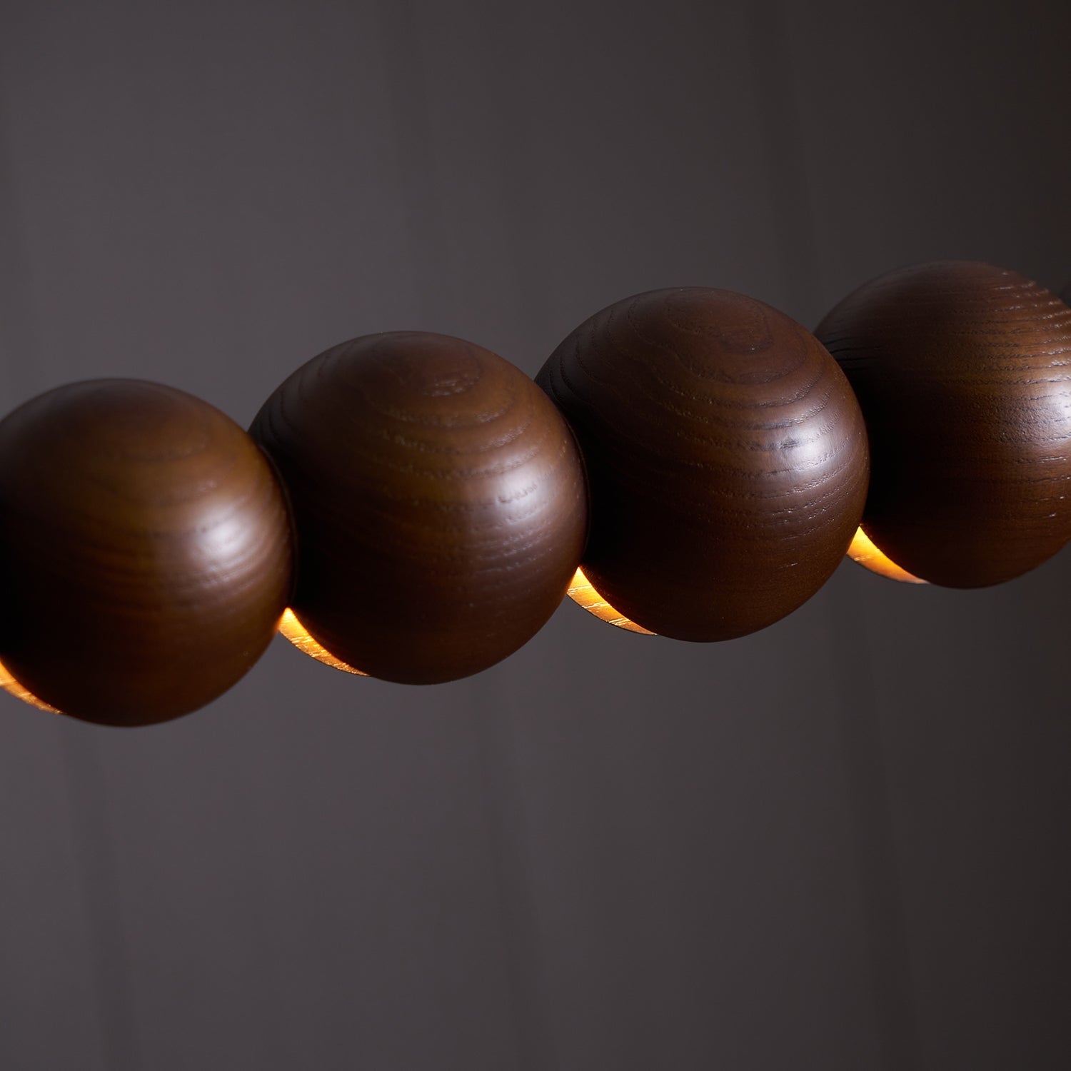Woodline Orb Pendant Light - Blowlighting
