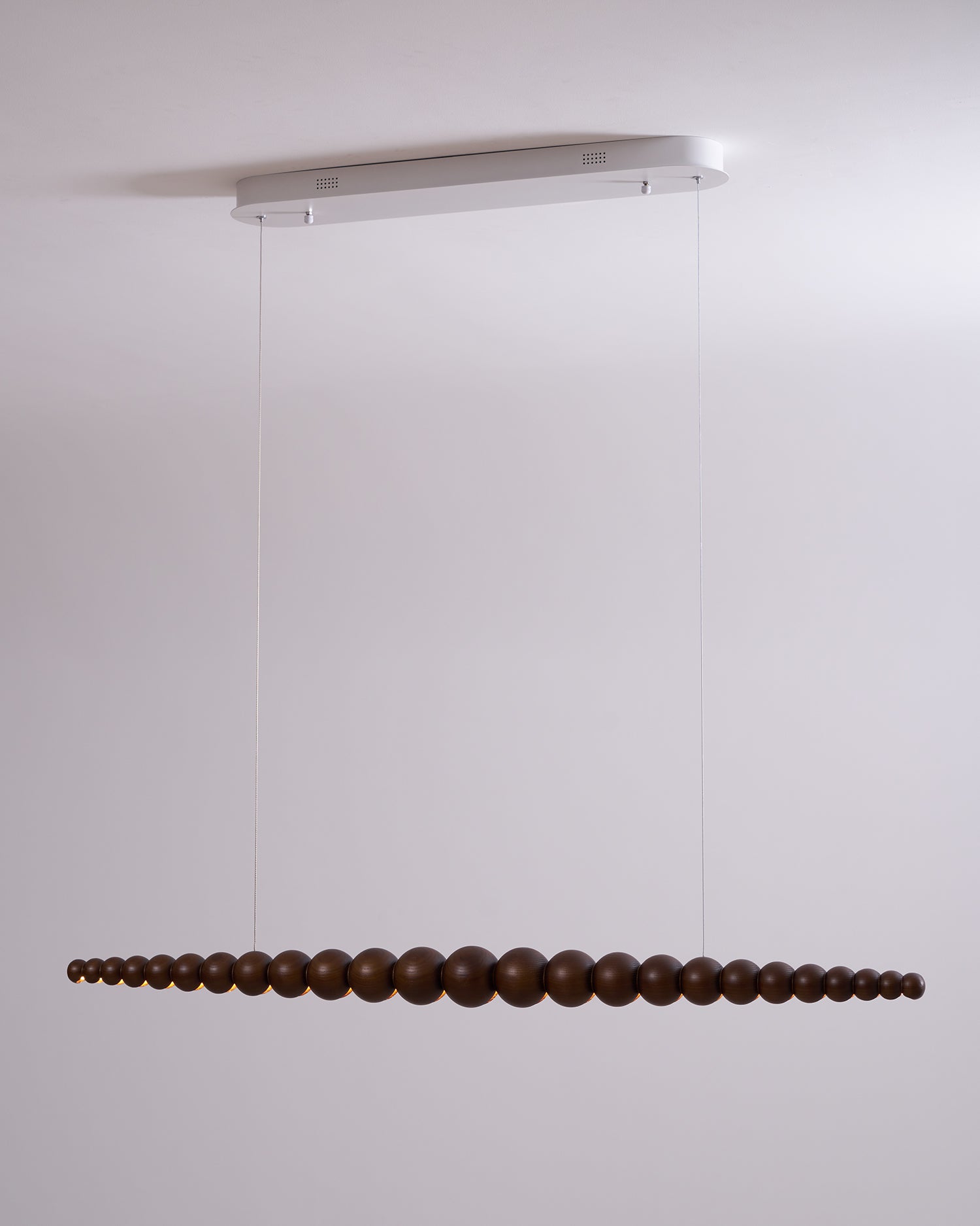 Woodline Orb Pendant Light - Blowlighting