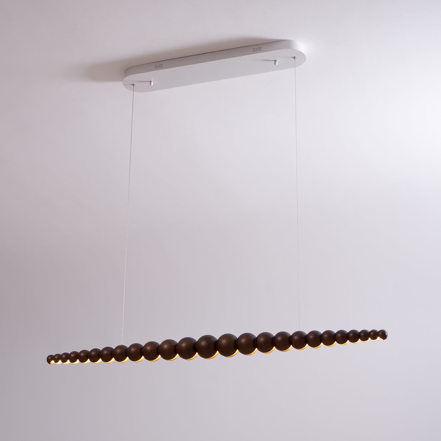 Woodline Orb Pendant Light - Blowlighting