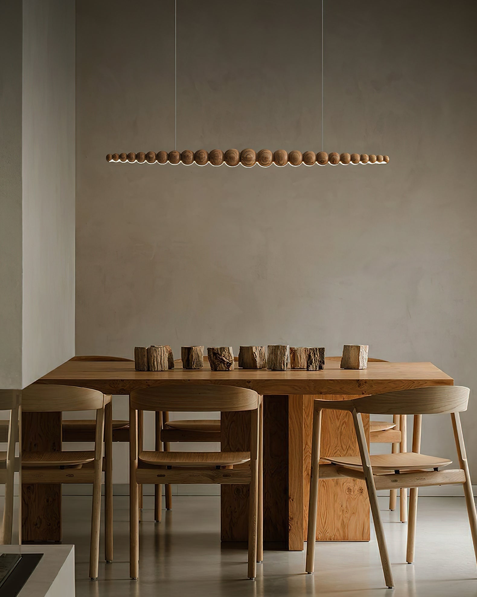 Woodline Orb Pendant Light - Blowlighting