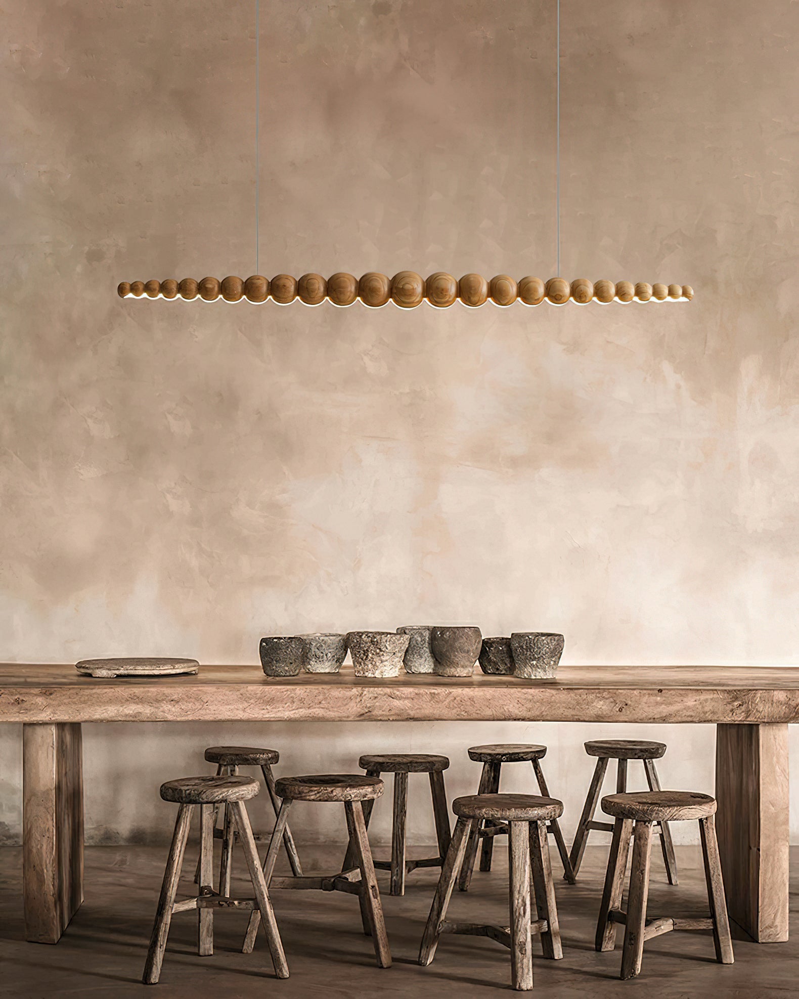Woodline Orb Pendant Light - Blowlighting