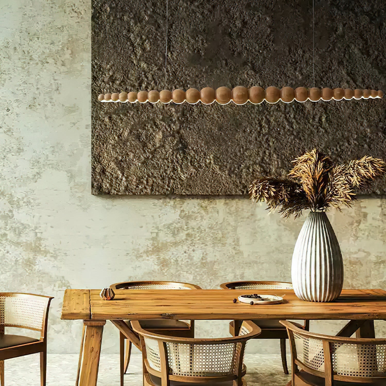 Woodline Orb Pendant Light - Blowlighting