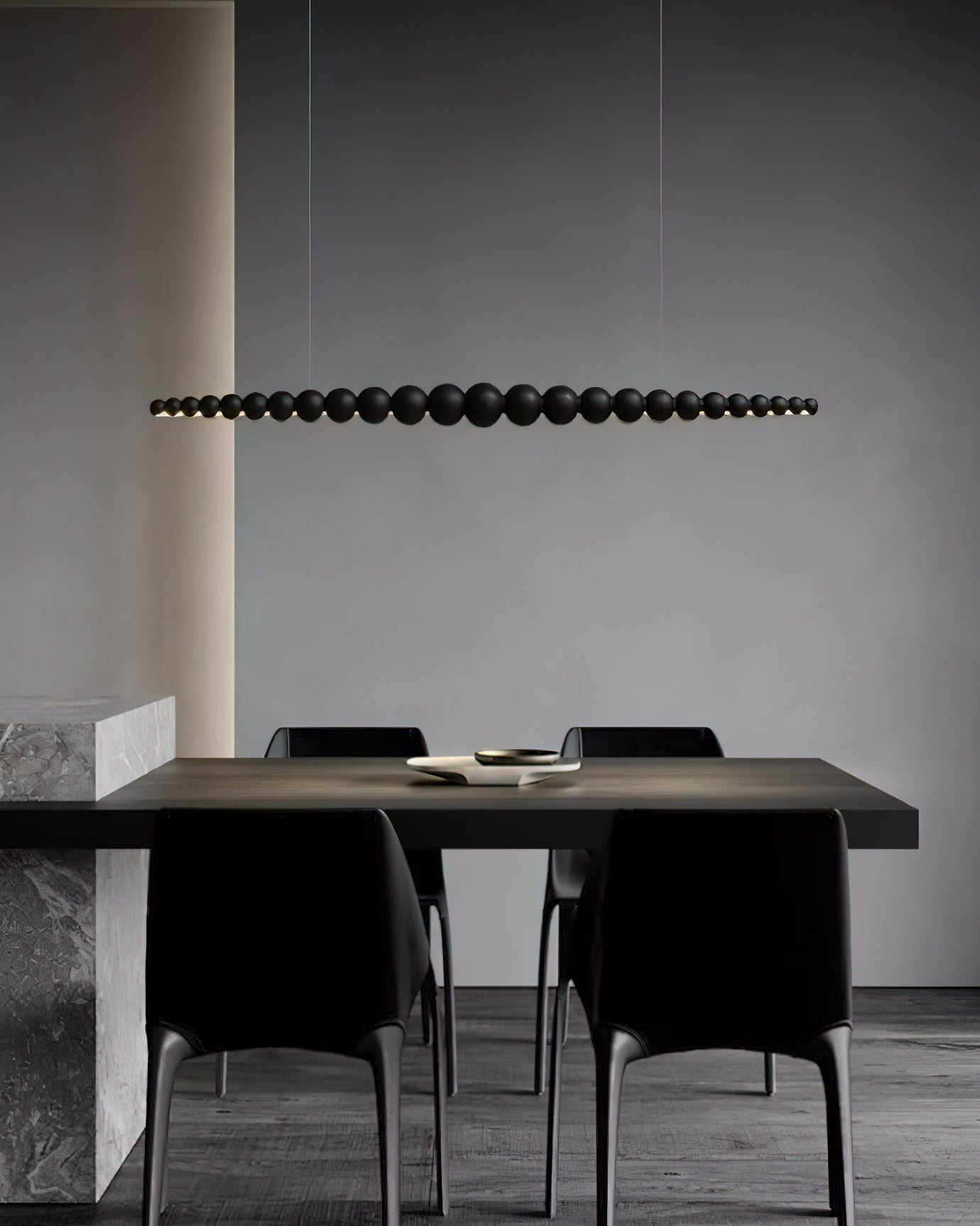 Woodline Orb Pendant Light - Blowlighting