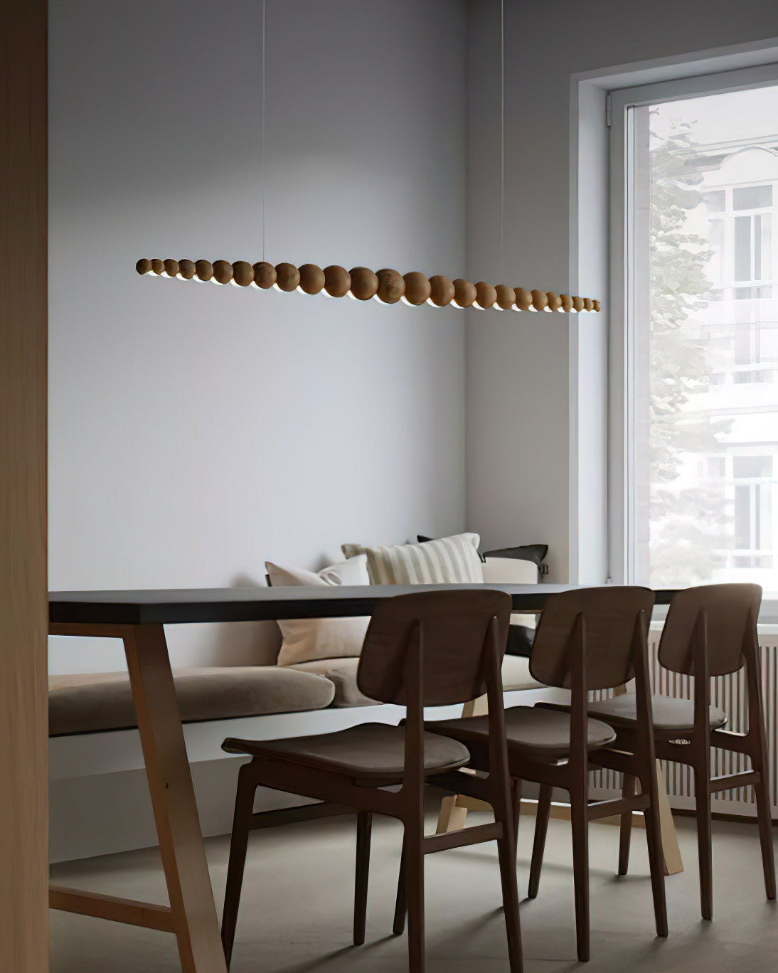 Woodline Orb Pendant Light - Blowlighting