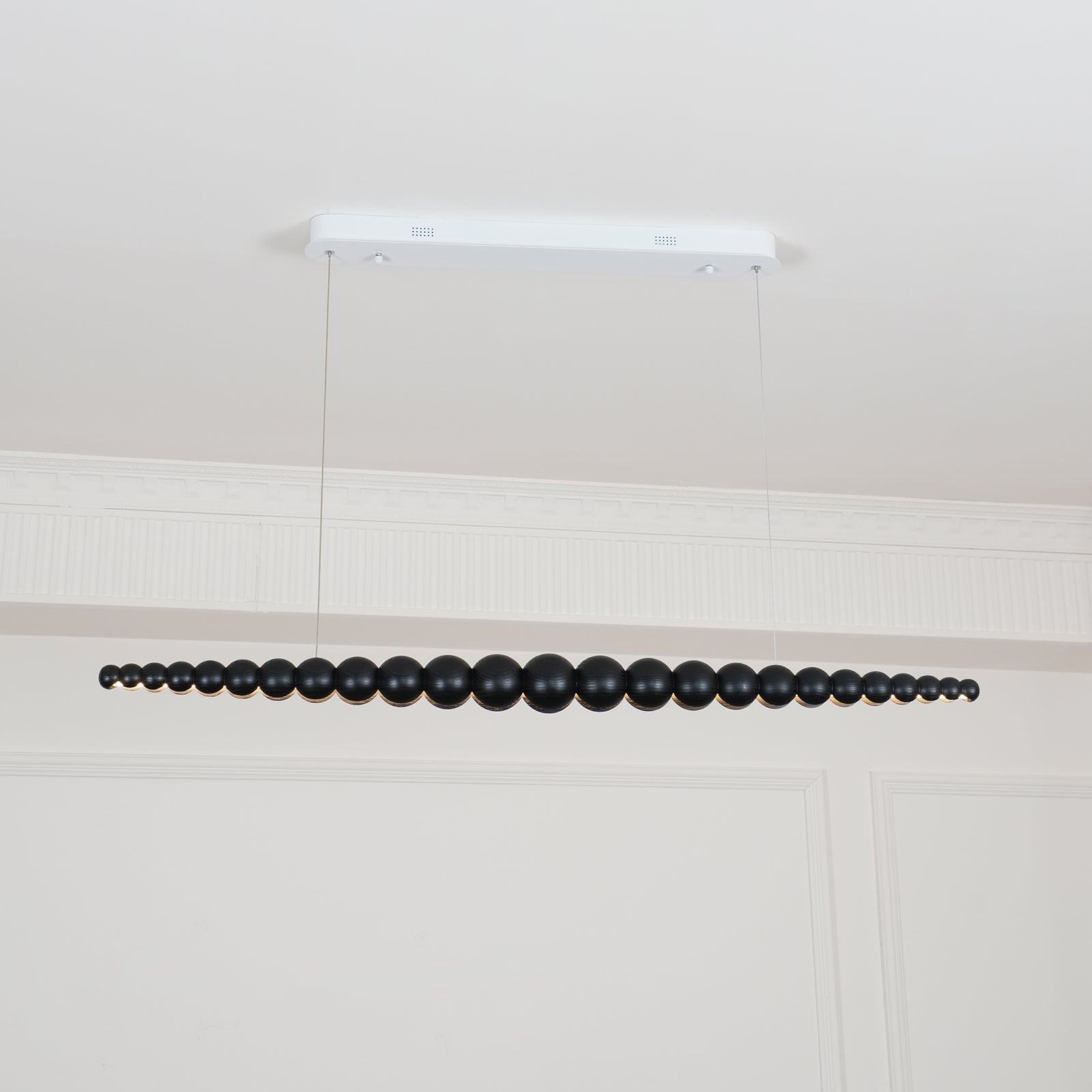 Woodline Orb Pendant Light - Blowlighting