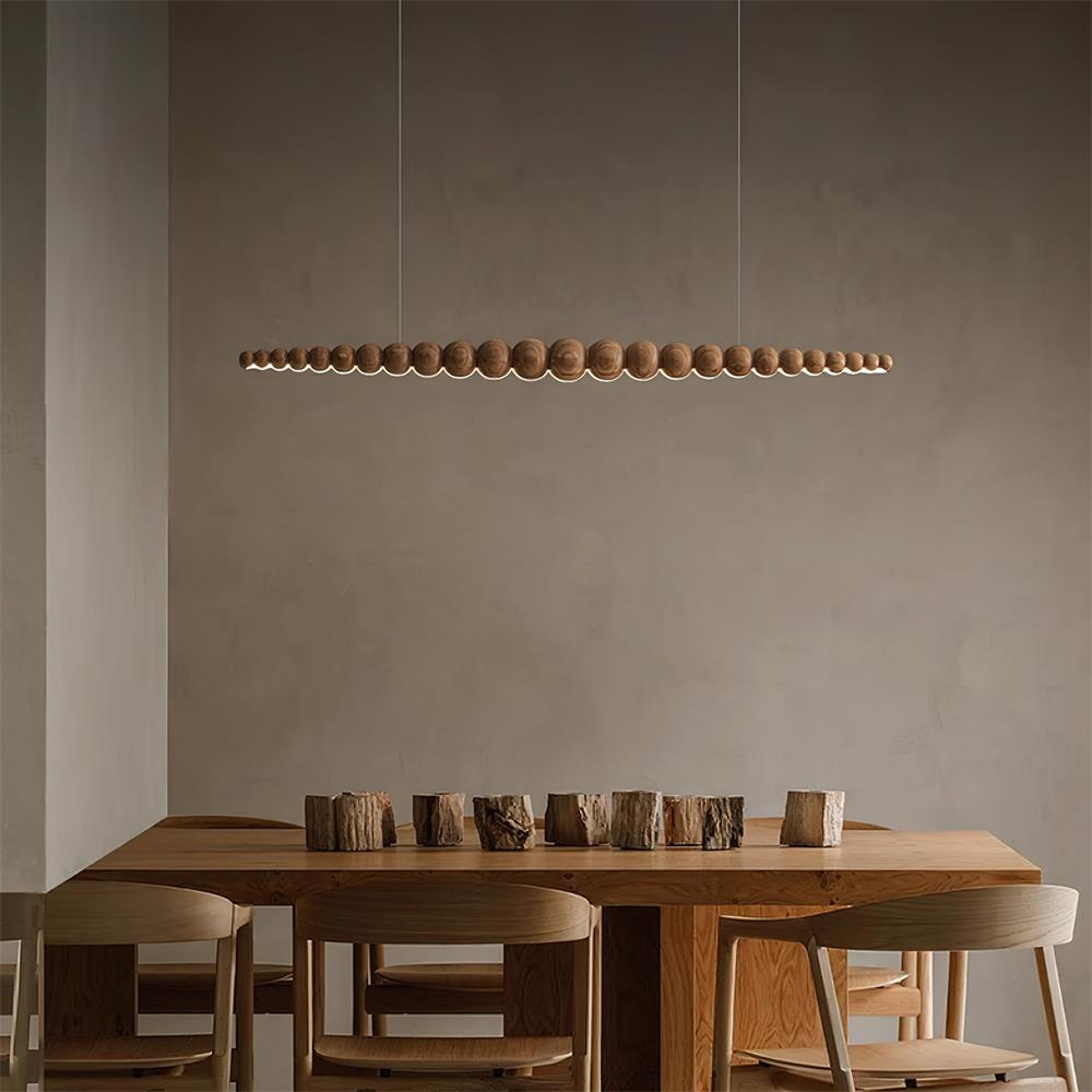 Woodline Orb Pendant Light - Blowlighting