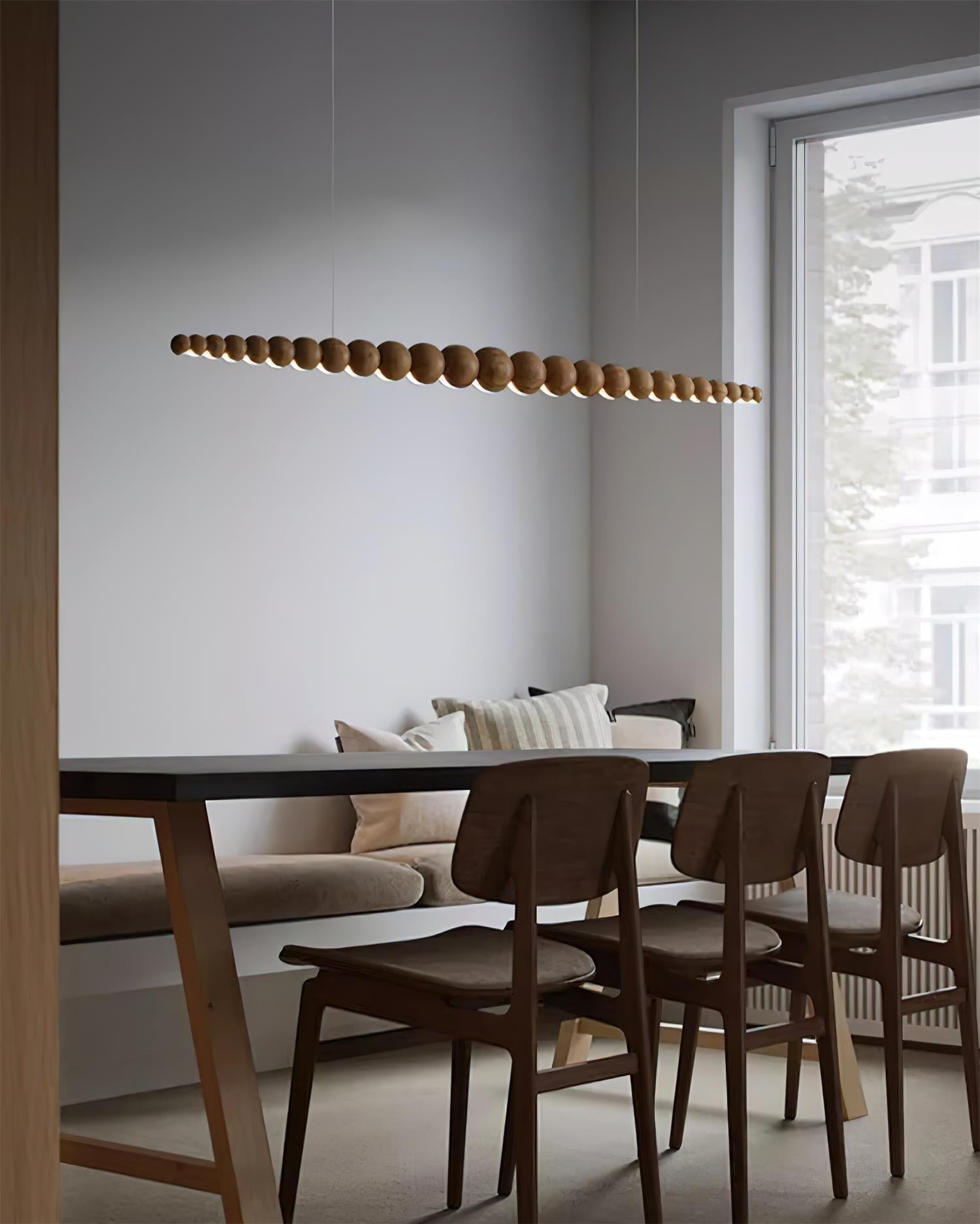 Woodline Orb Pendant Light - Blowlighting