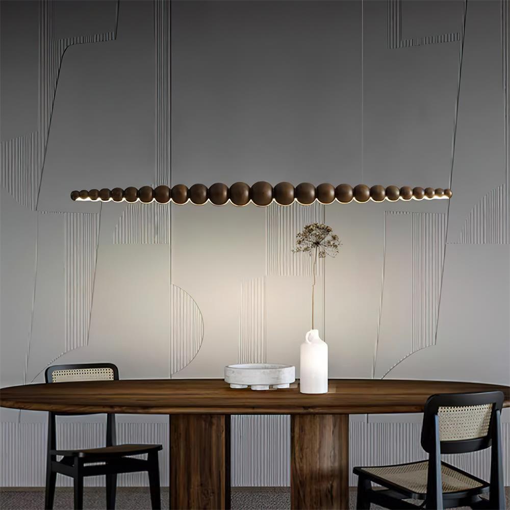 Woodline Orb Pendant Light - Blowlighting