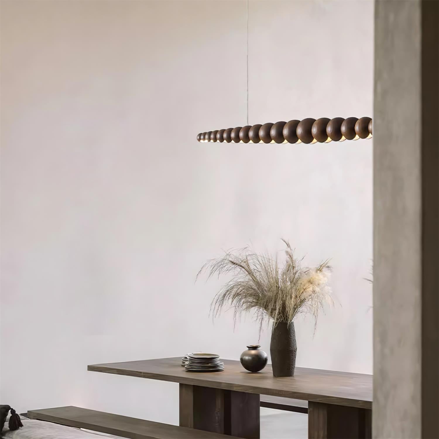 Woodline Orb Pendant Light - Blowlighting