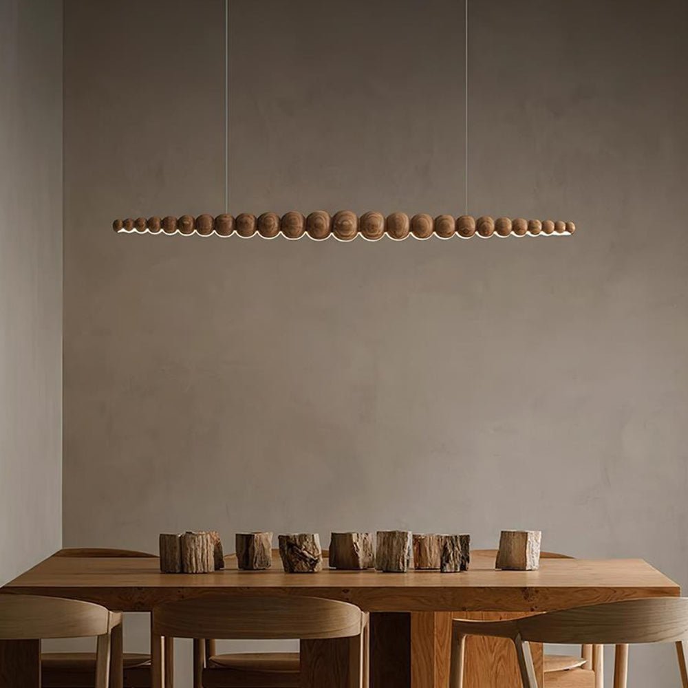 Woodline Orb Pendant Light - Blowlighting
