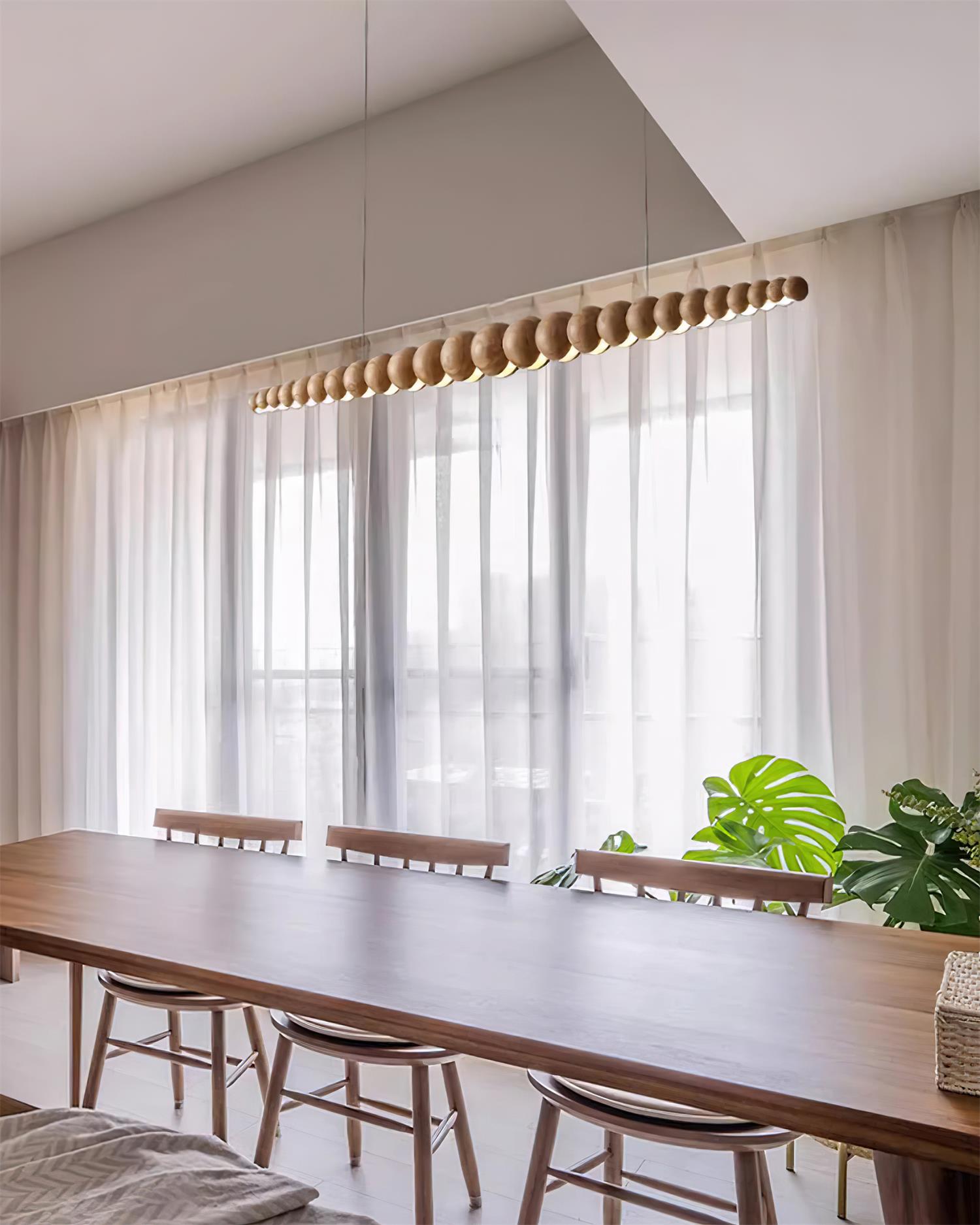 Woodline Orb Pendant Light - Blowlighting