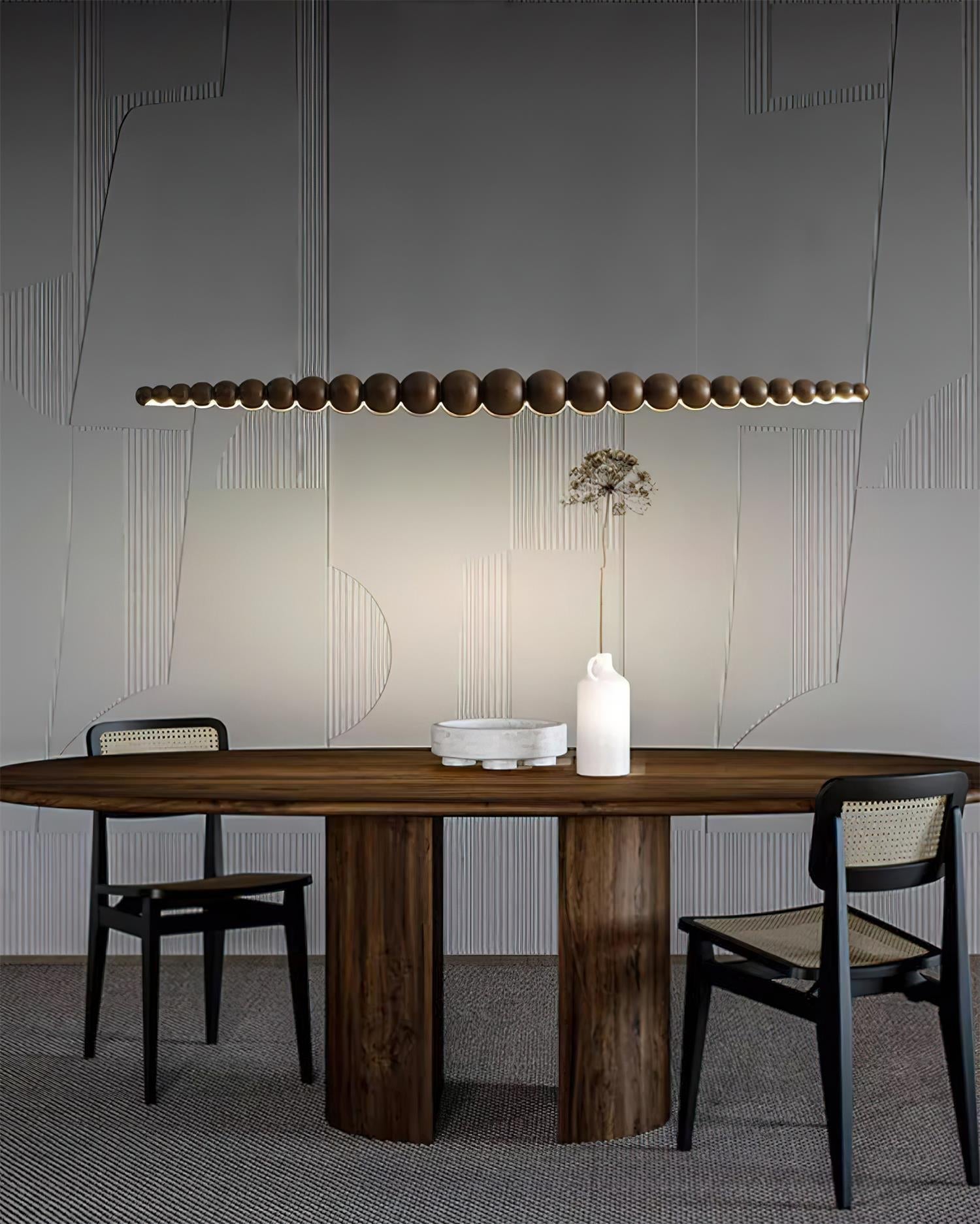 Woodline Orb Pendant Light - Blowlighting