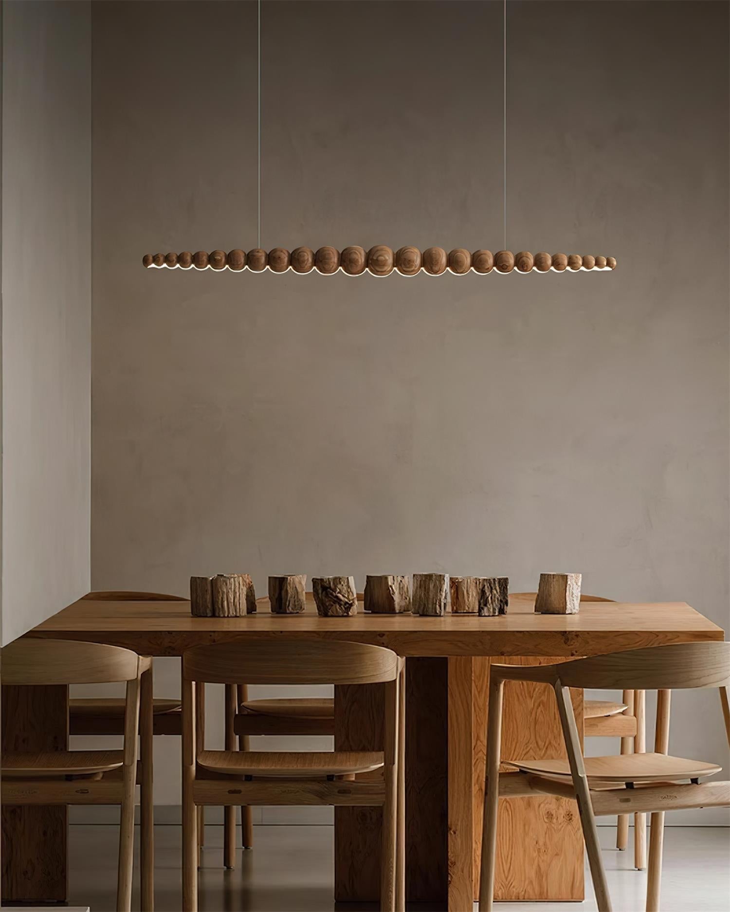 Woodline Orb Pendant Light - Blowlighting