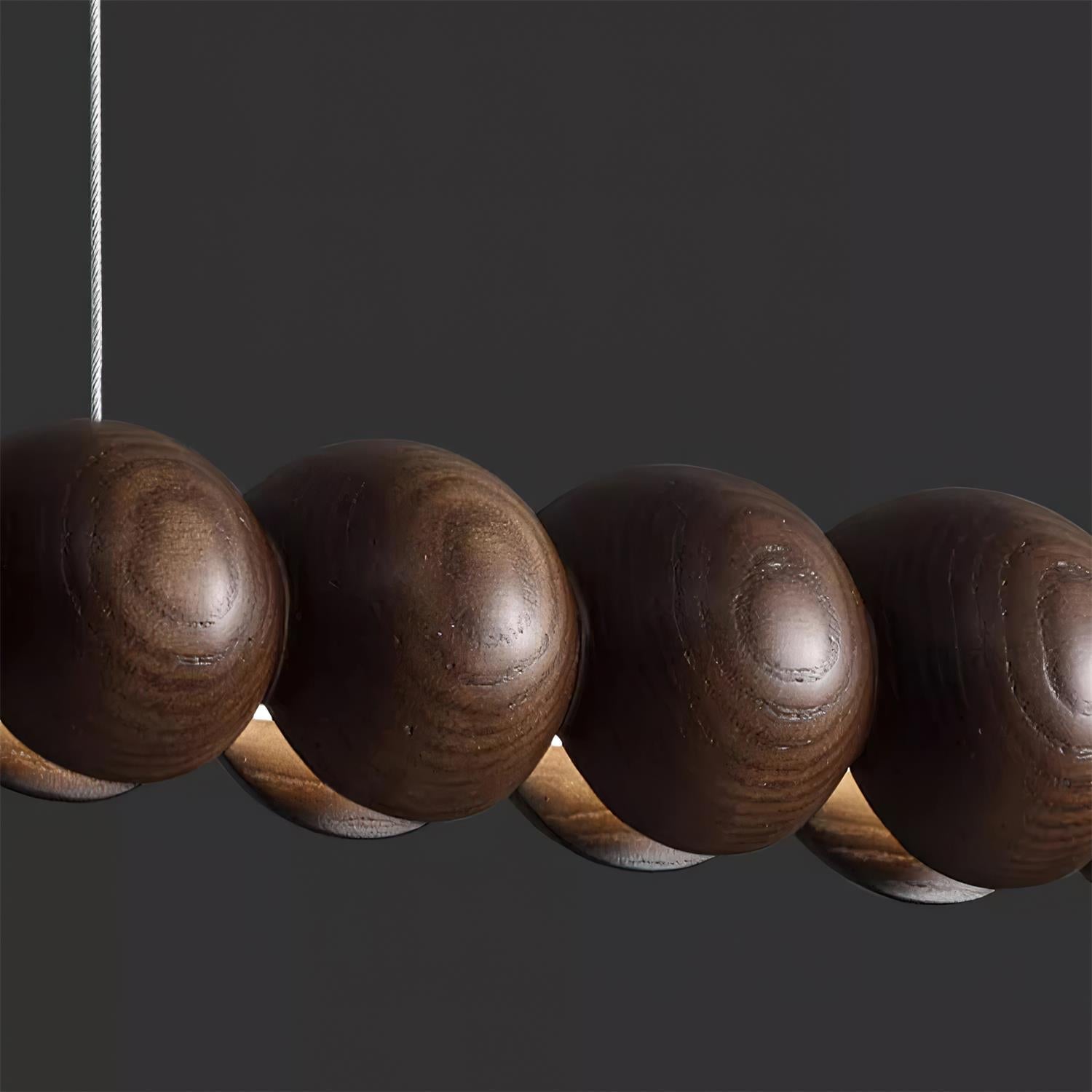 Woodline Orb Pendant Light - Blowlighting