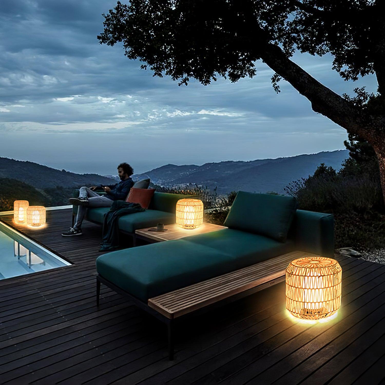 Oliver Vintage Metal Outdoor Lighting - Blowlighting