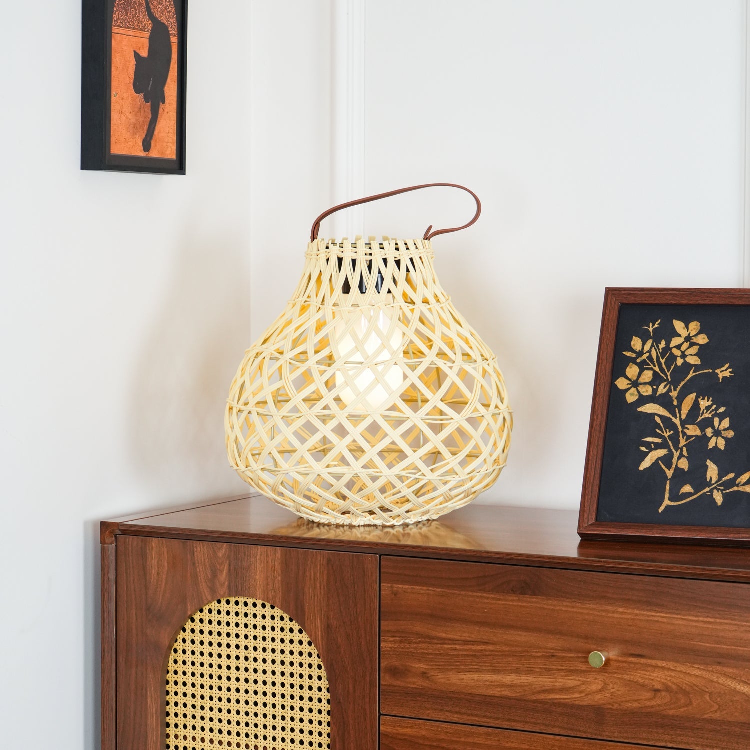 Woven Sphere Lantern Outdoor Lamp - Blowlighting