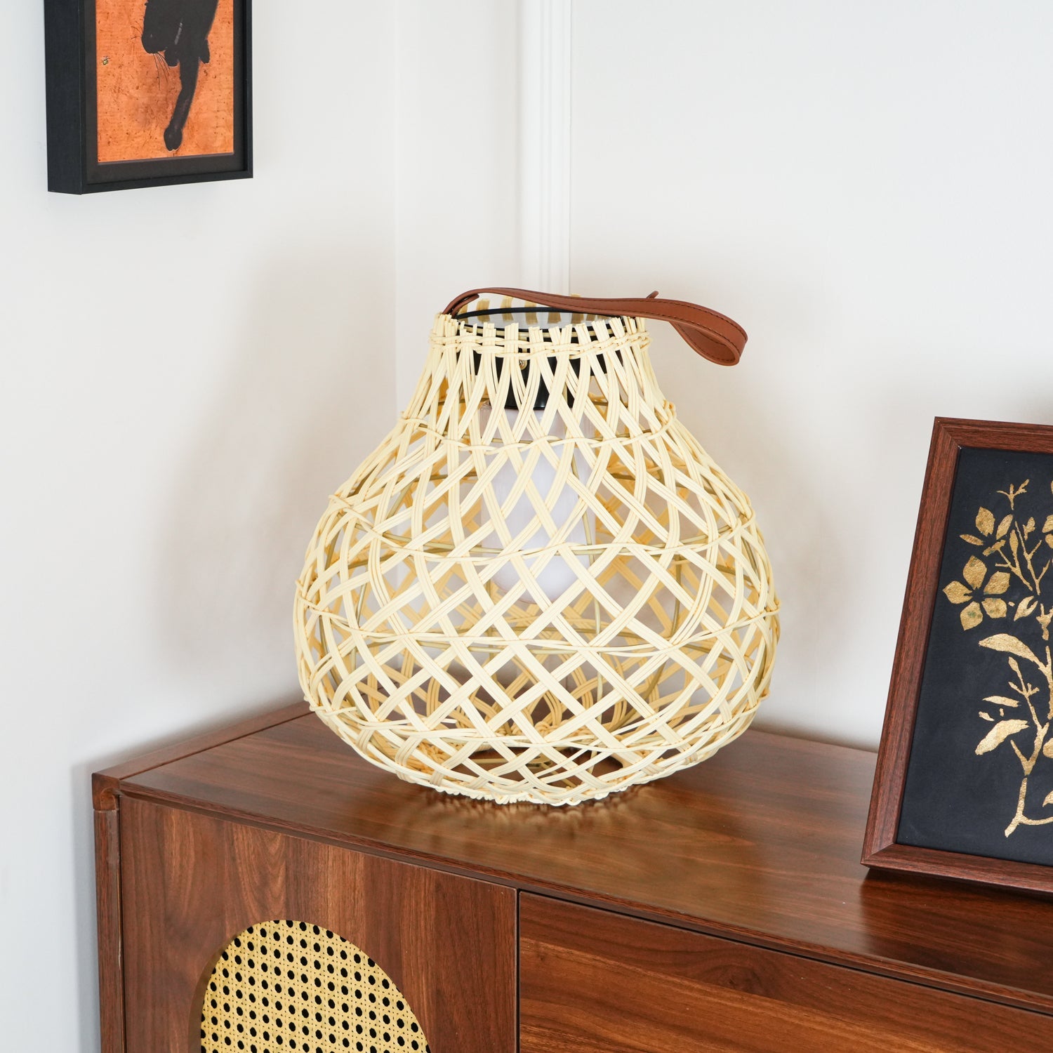 Woven Sphere Lantern Outdoor Lamp - Blowlighting