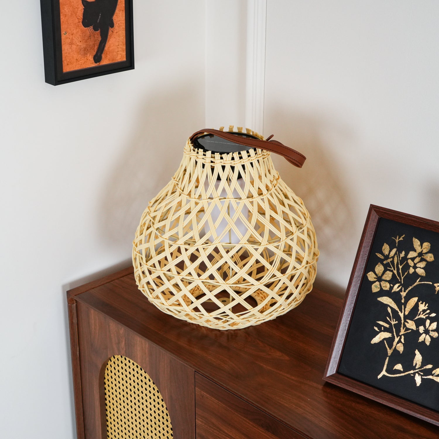 Woven Sphere Lantern Outdoor Lamp - Blowlighting