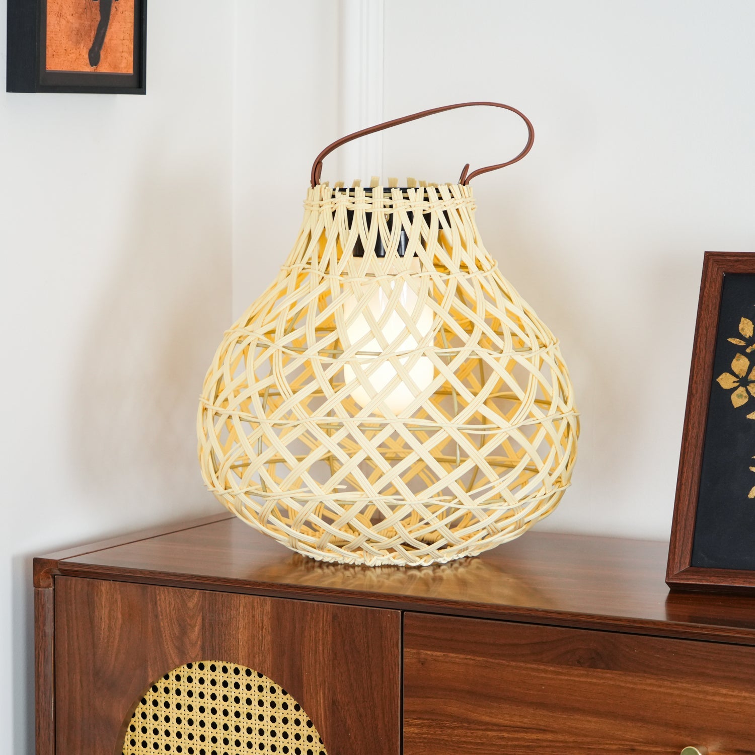 Woven Sphere Lantern Outdoor Lamp - Blowlighting