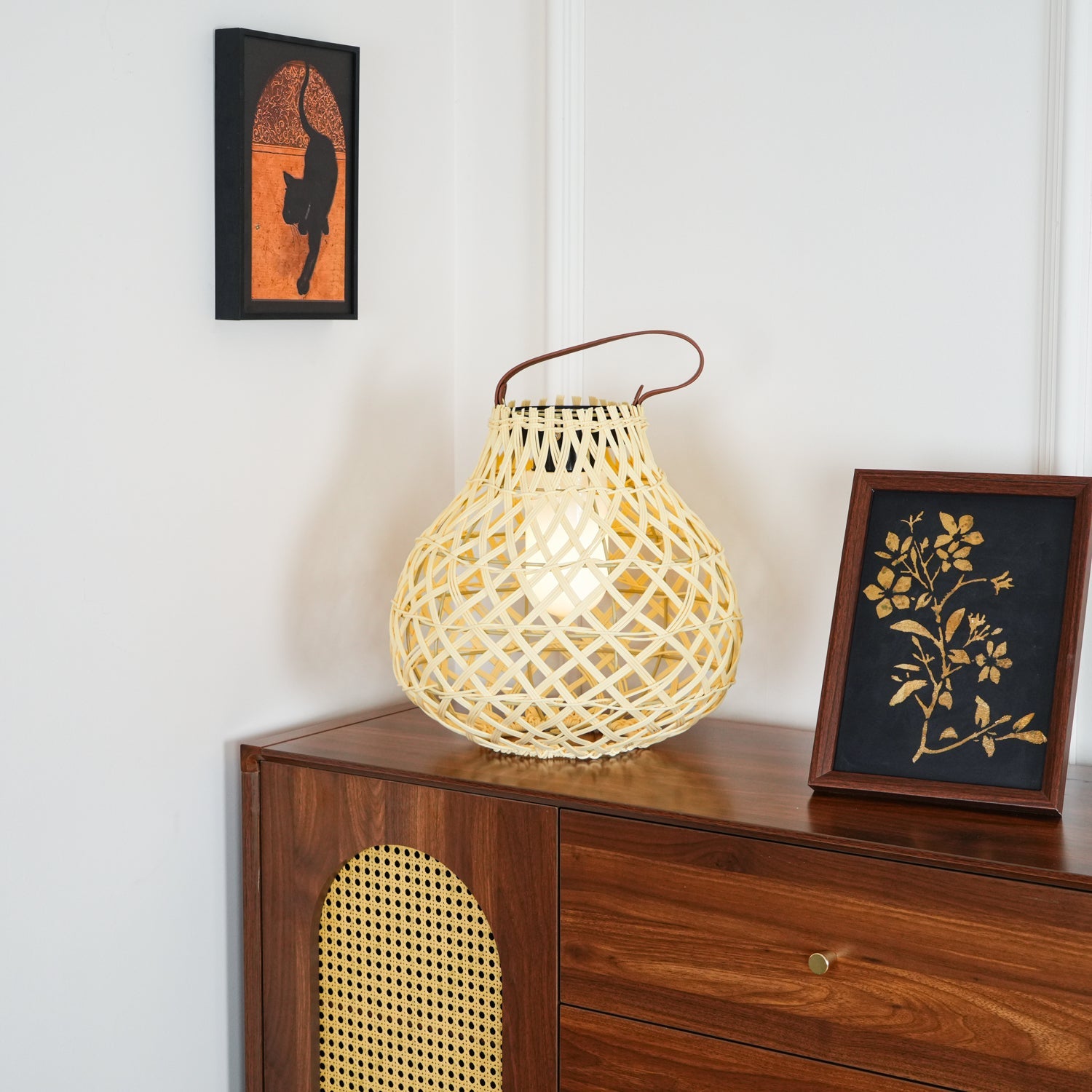 Woven Sphere Lantern Outdoor Lamp - Blowlighting
