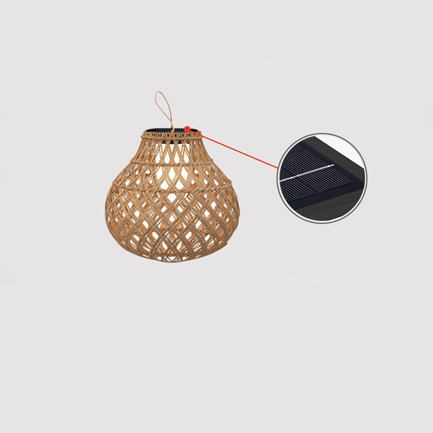 Woven Sphere Lantern Outdoor Lamp - Blowlighting