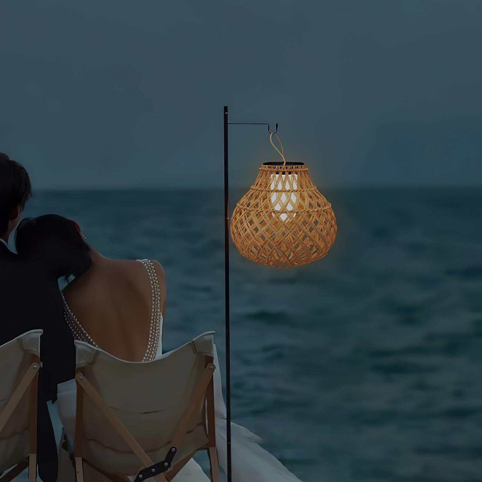 Woven Sphere Lantern Outdoor Lamp - Blowlighting