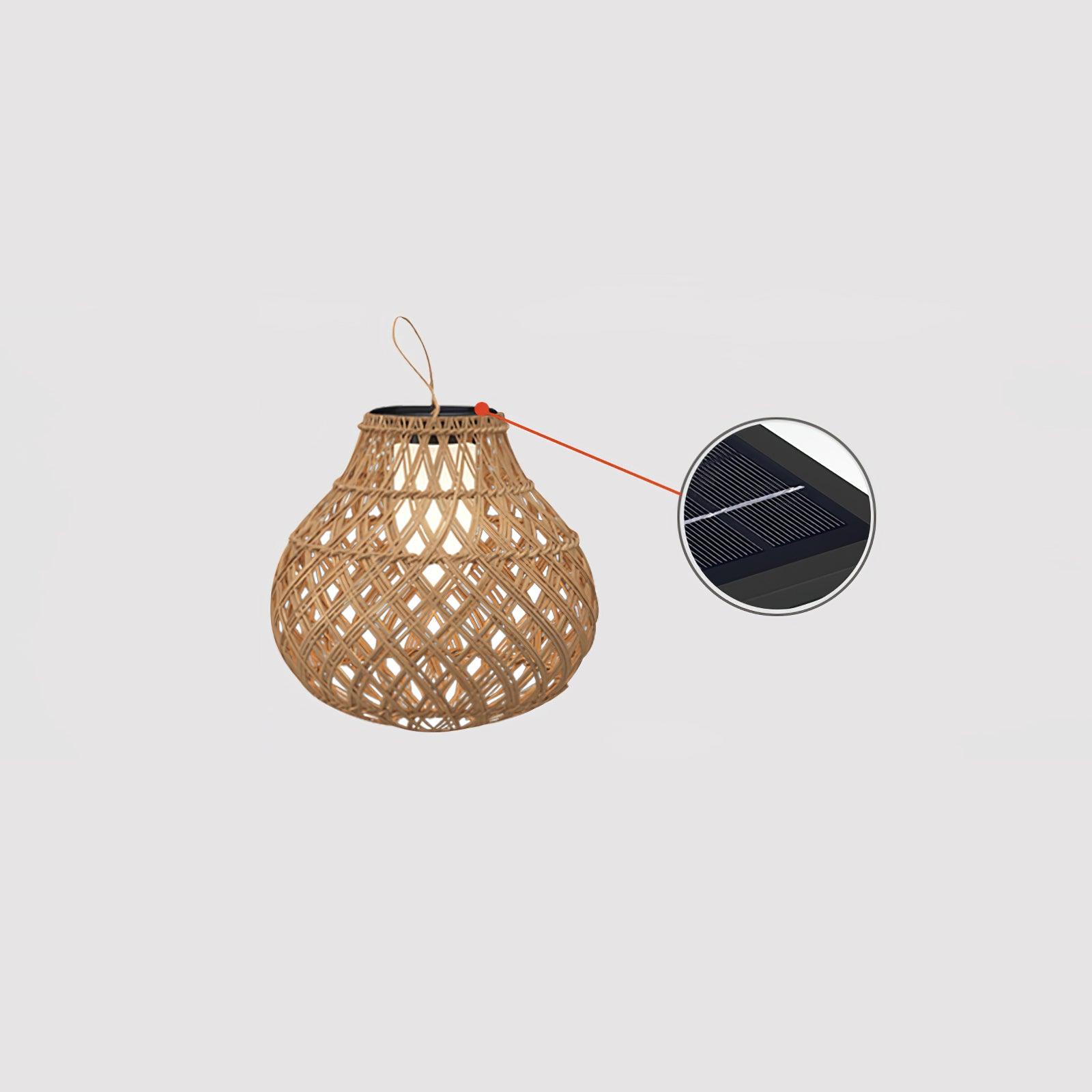 Woven Sphere Lantern Outdoor Lamp - Blowlighting