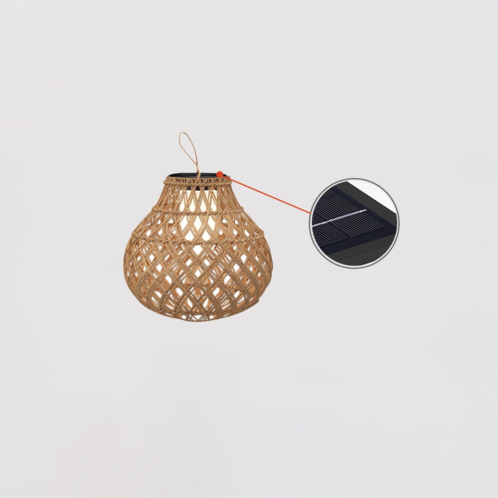Woven Sphere Lantern Outdoor Lamp - Blowlighting