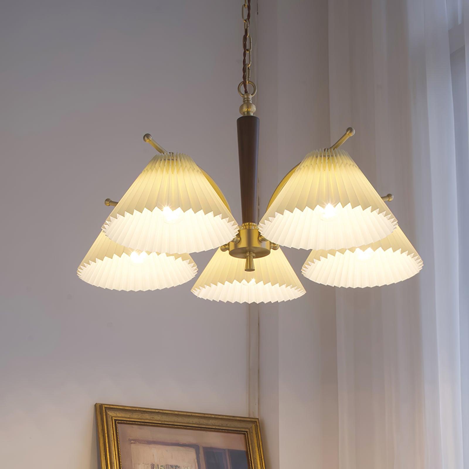 Wrinkled Chandelier - Blowlighting