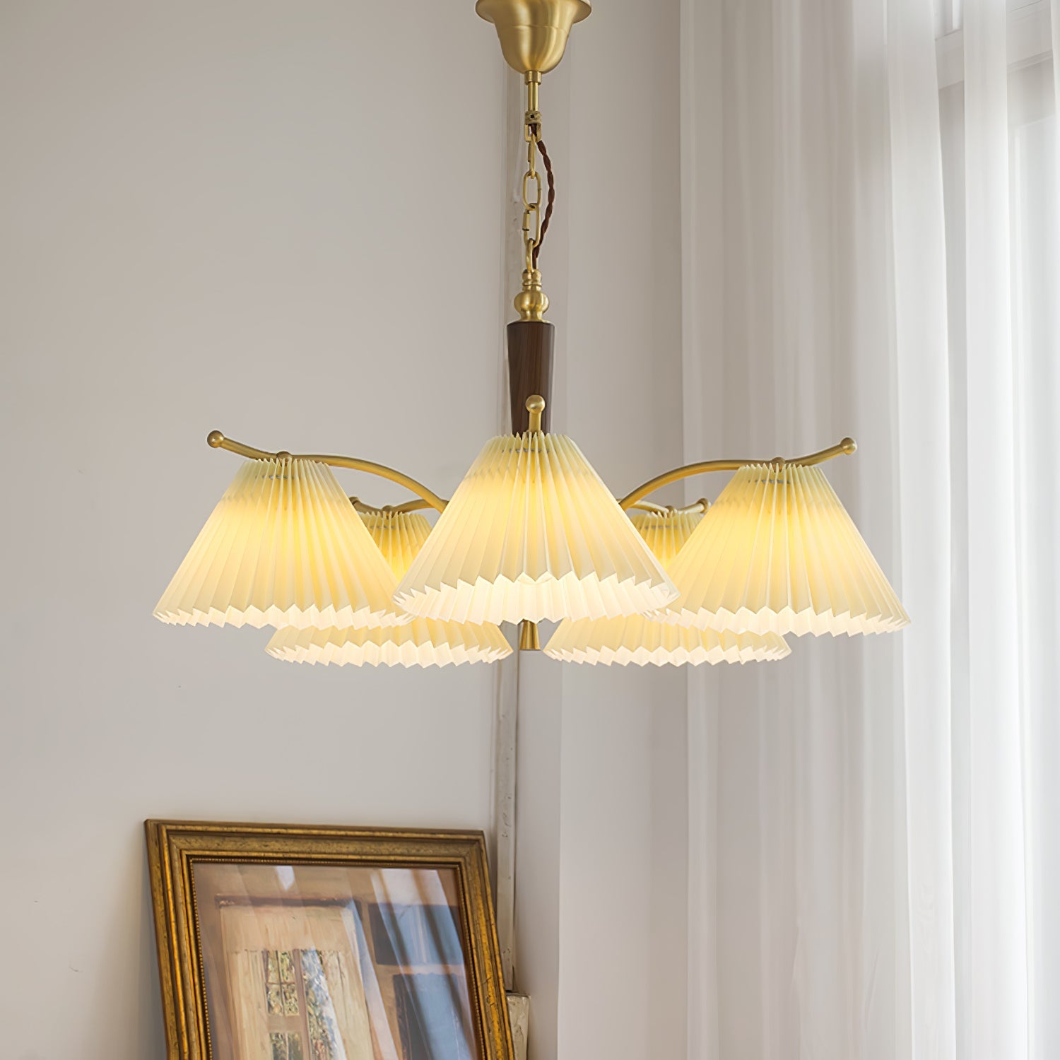 Wrinkled Chandelier - Blowlighting