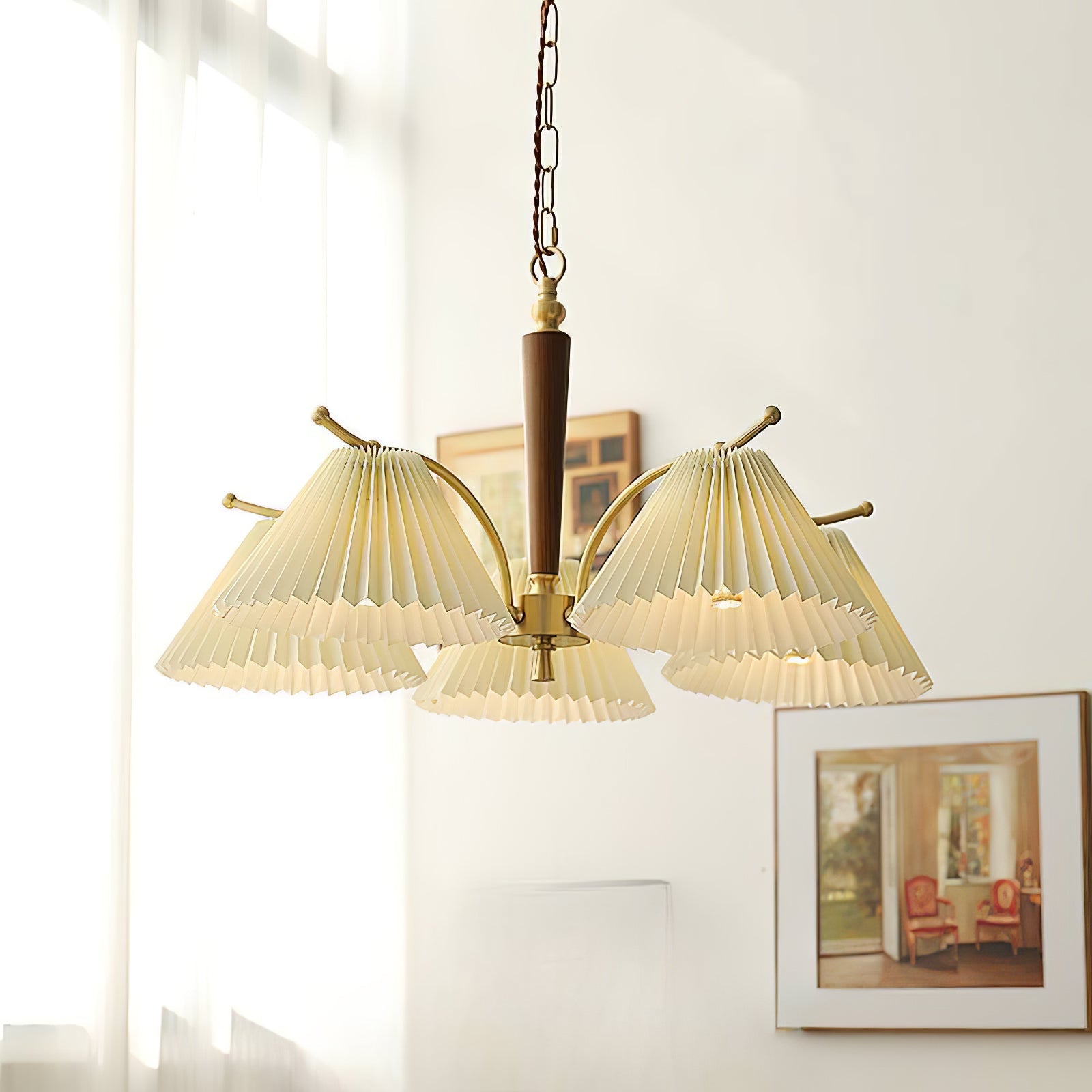 Wrinkled Chandelier - Blowlighting