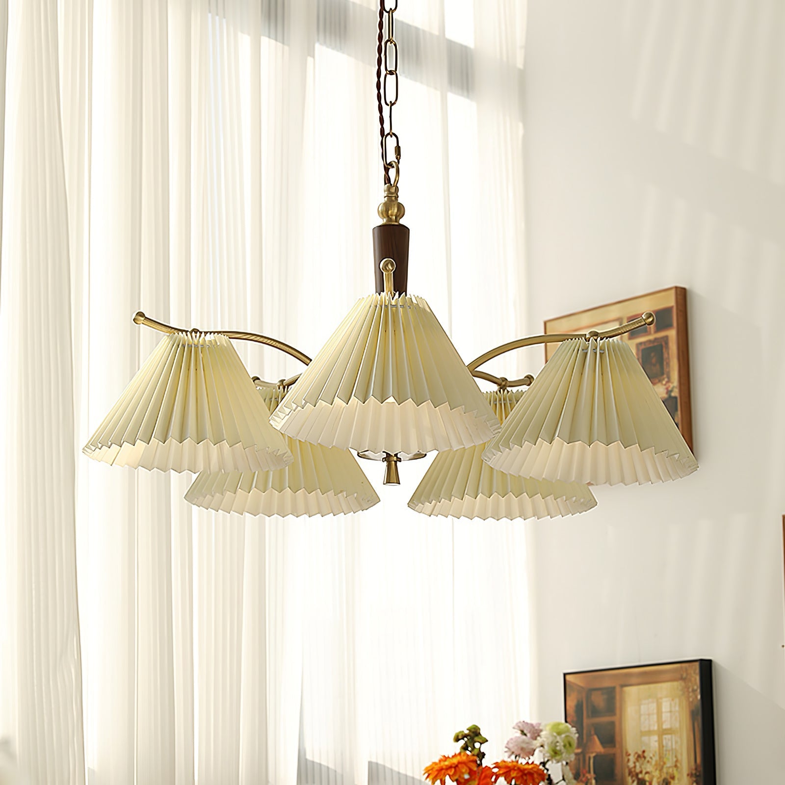 Wrinkled Chandelier - Blowlighting