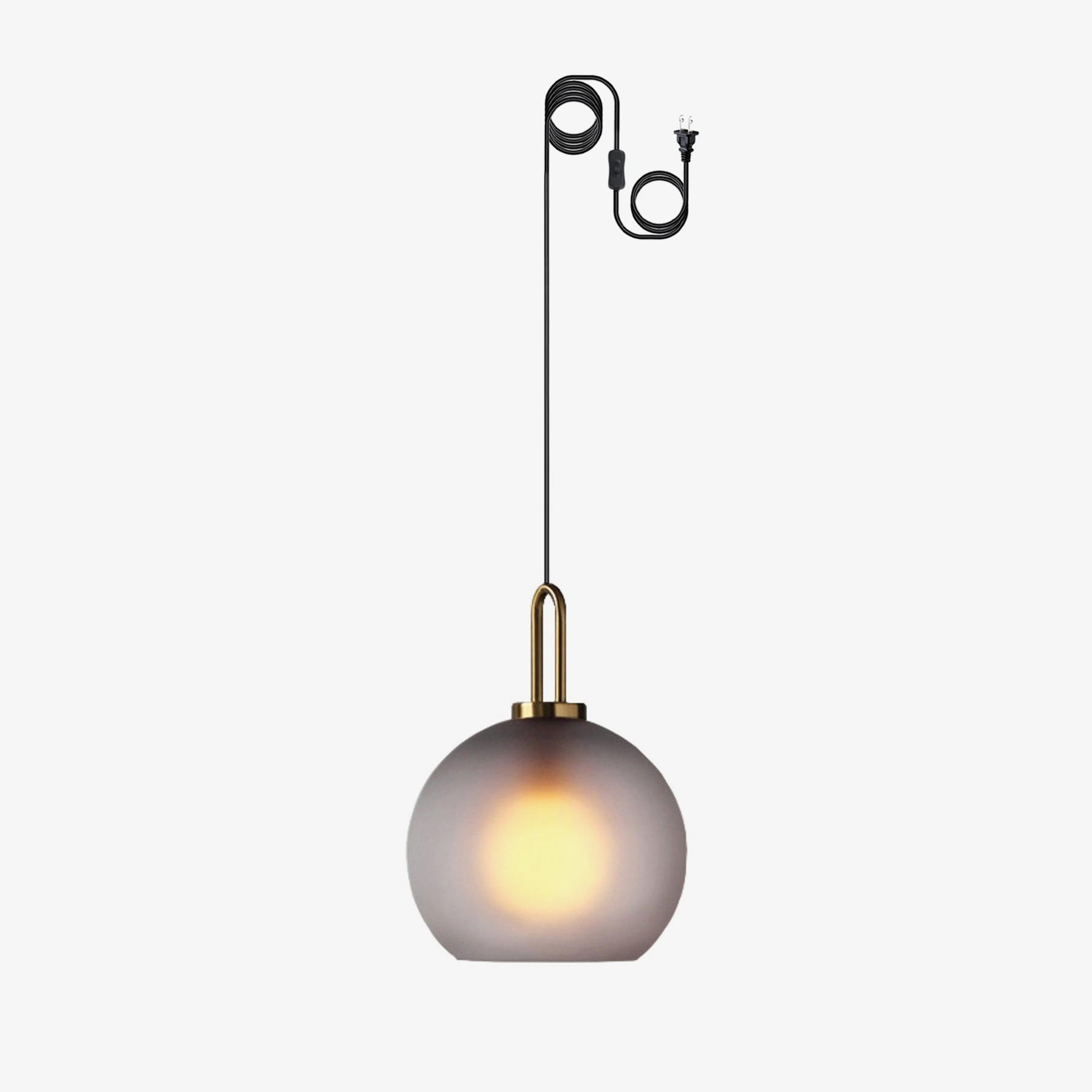 Glass Pendant Swag Light - Blowlighting