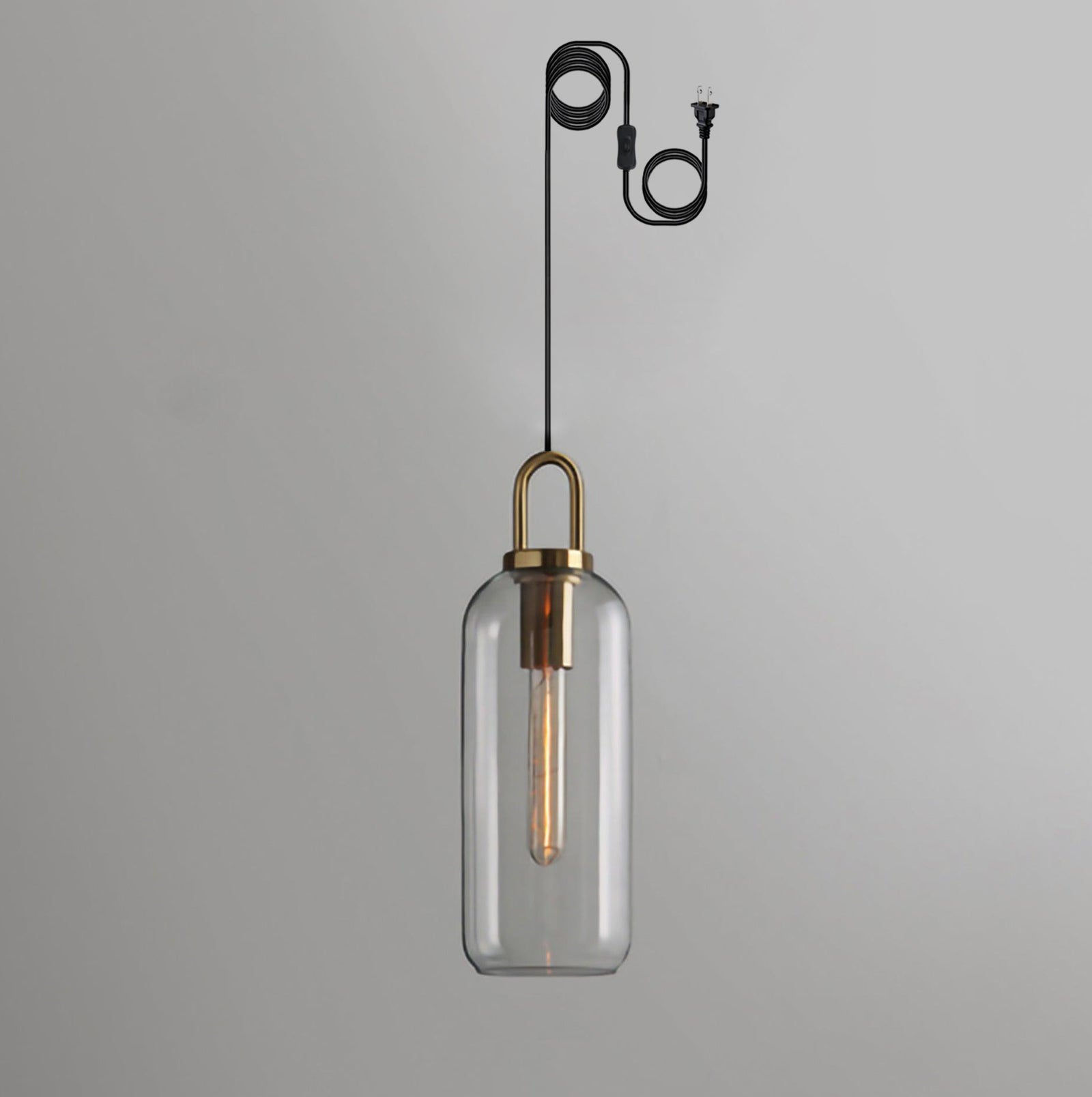 Glass Pendant Swag Light - Blowlighting