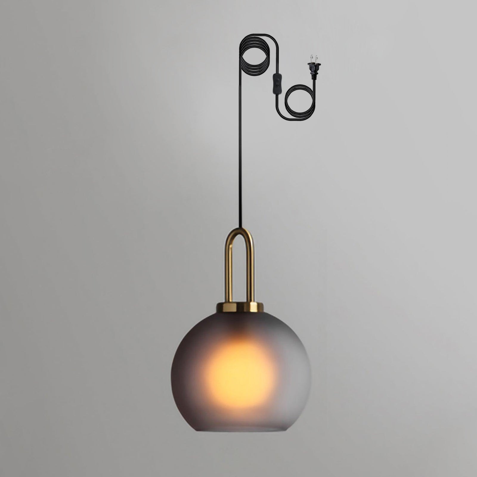 Glass Pendant Swag Light - Blowlighting