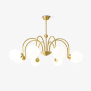 Aurora Luxe Glass Chandelier - Blowlighting