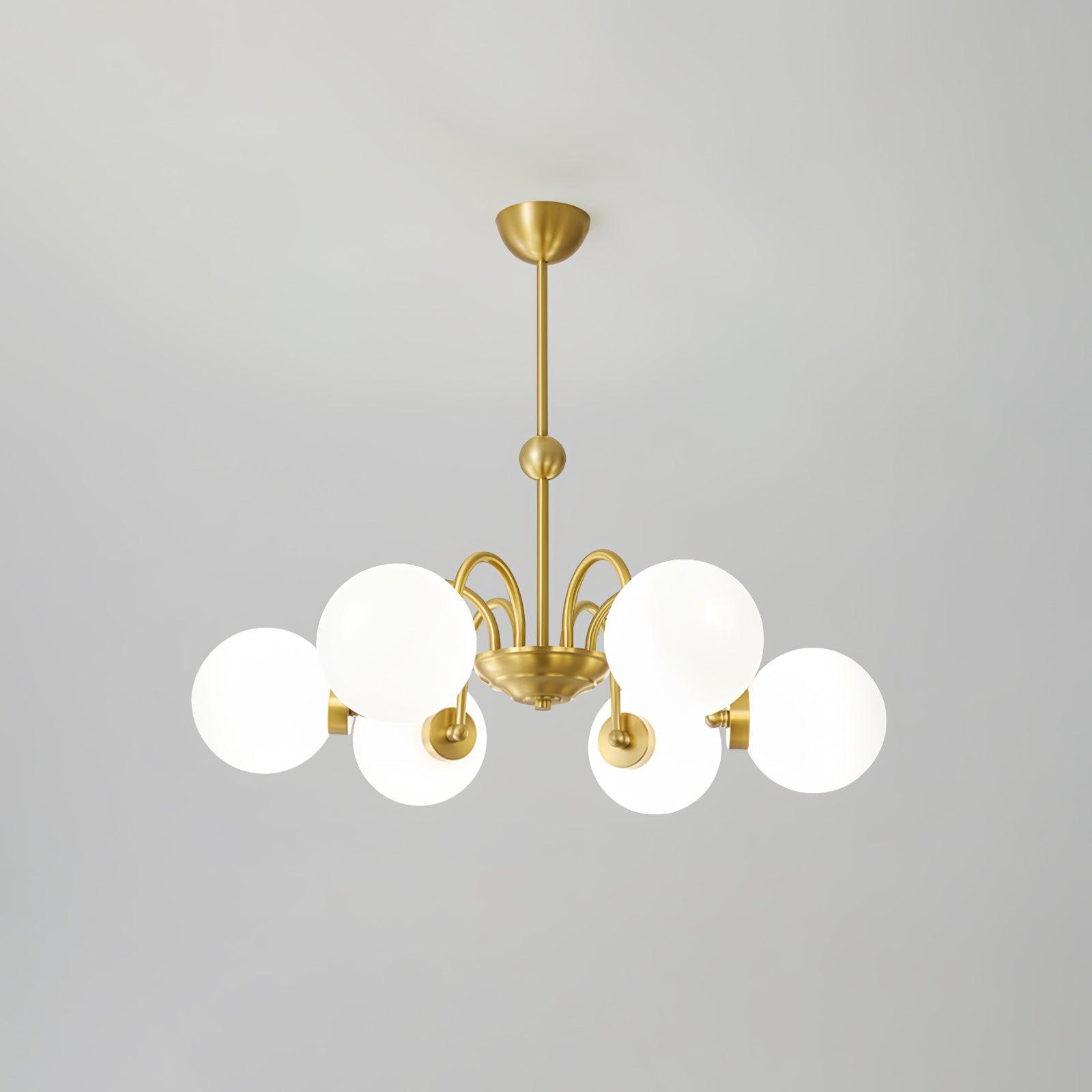 Aurora Luxe Glass Chandelier - Blowlighting