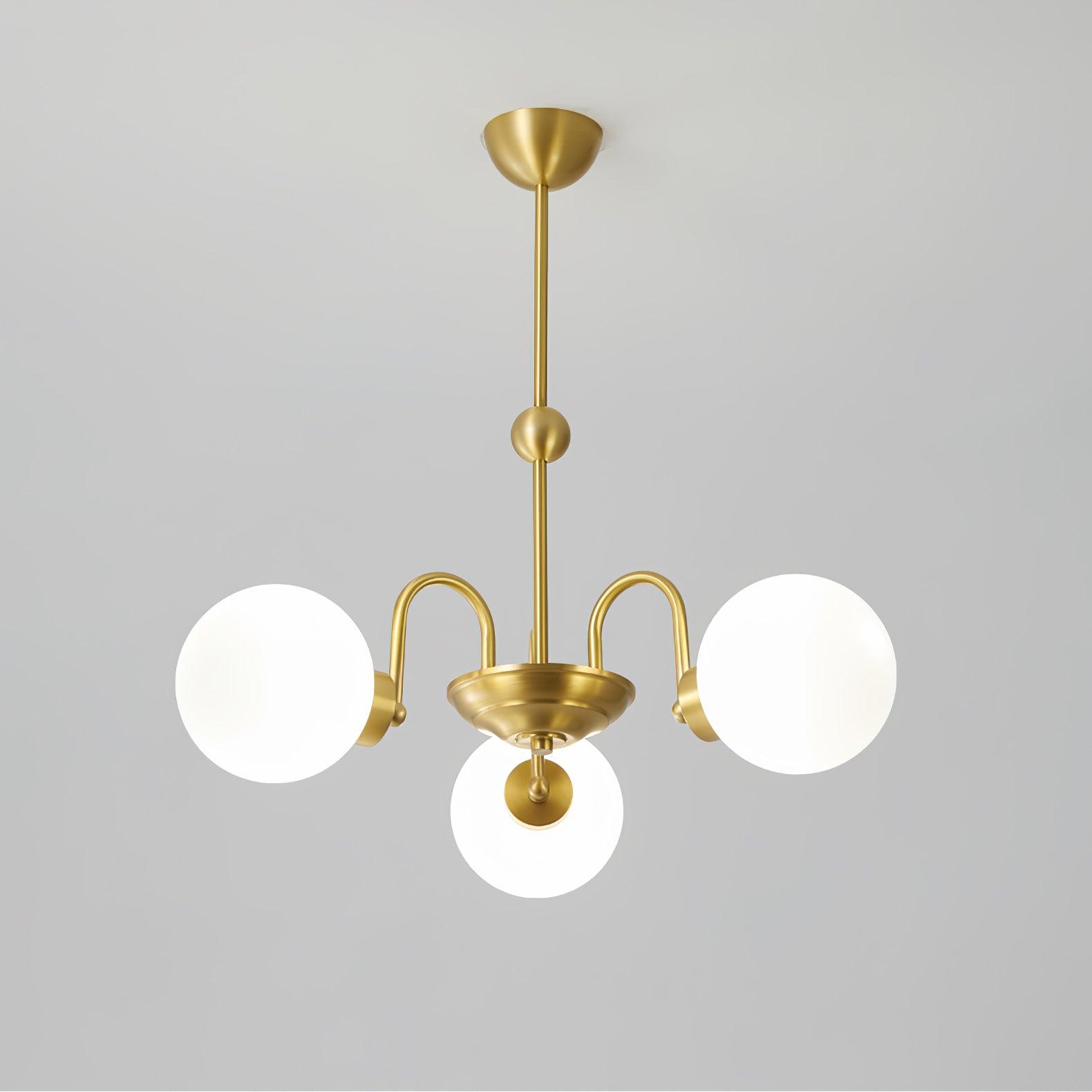 Aurora Luxe Glass Chandelier - Blowlighting