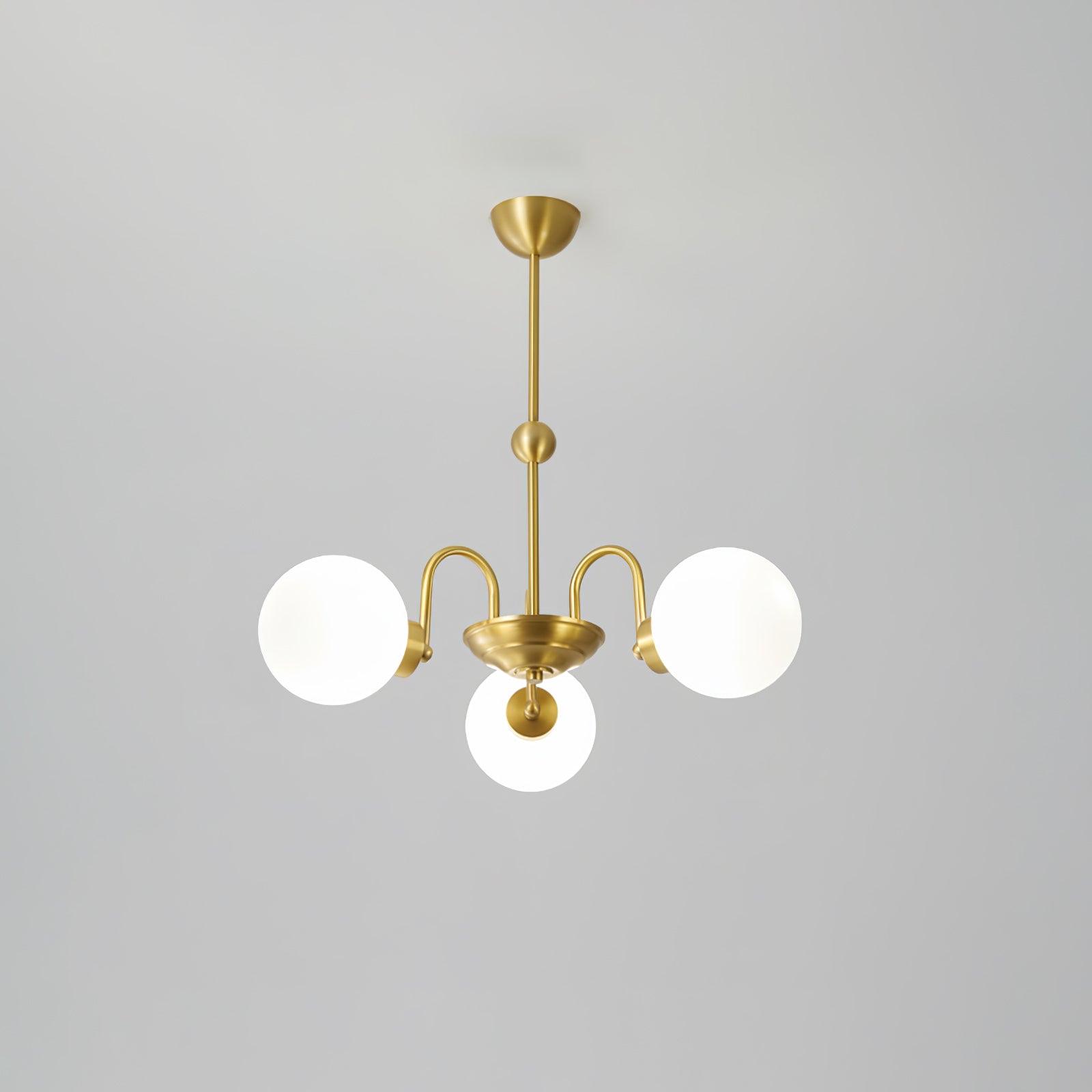 Aurora Luxe Glass Chandelier - Blowlighting