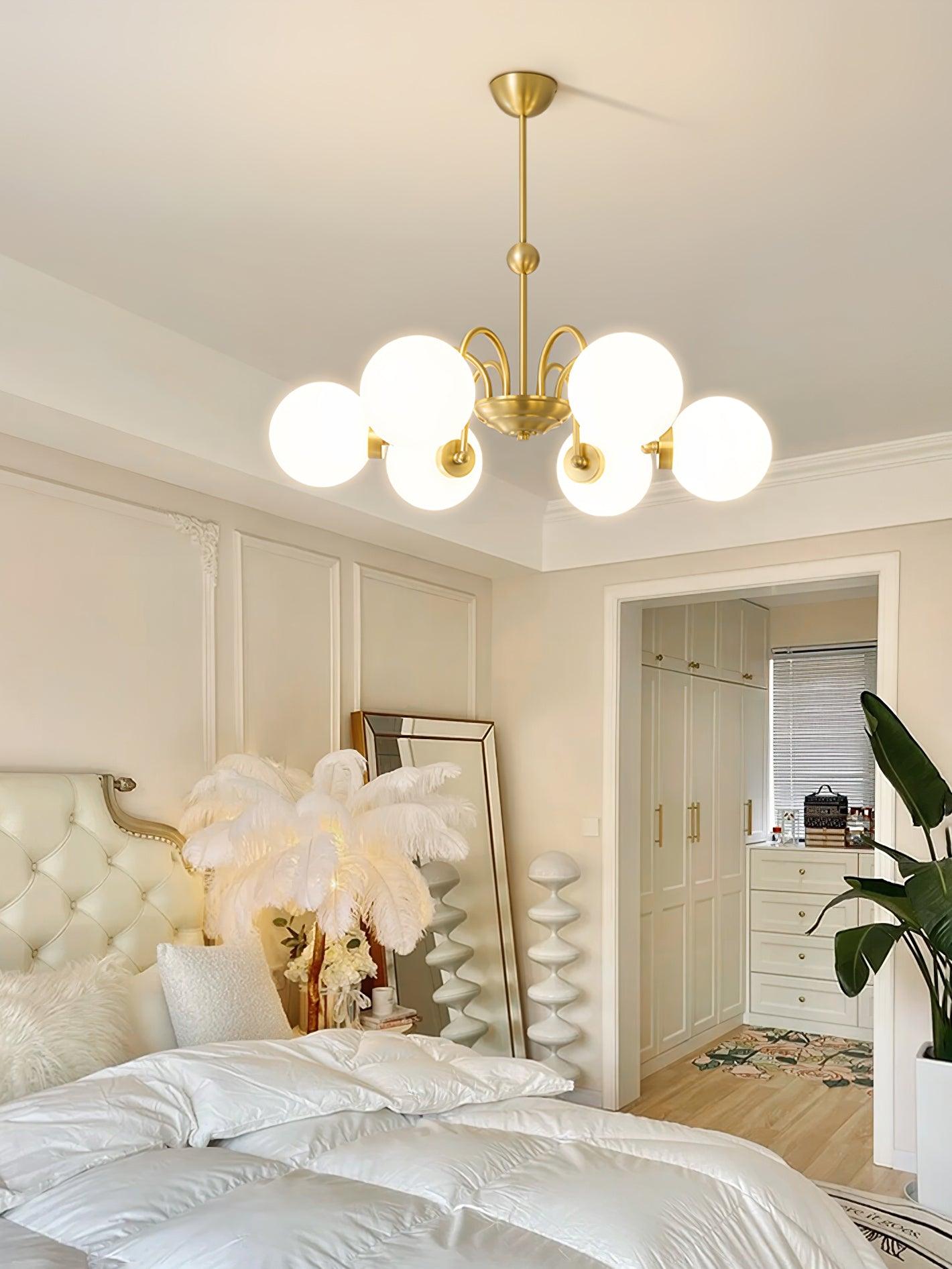 Aurora Luxe Glass Chandelier - Blowlighting
