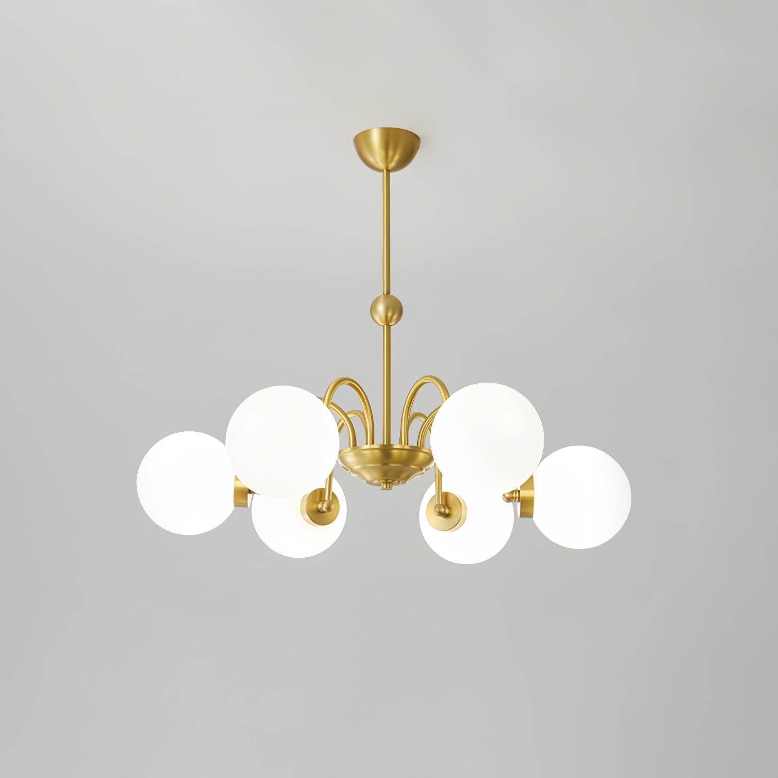 Aurora Luxe Glass Chandelier - Blowlighting