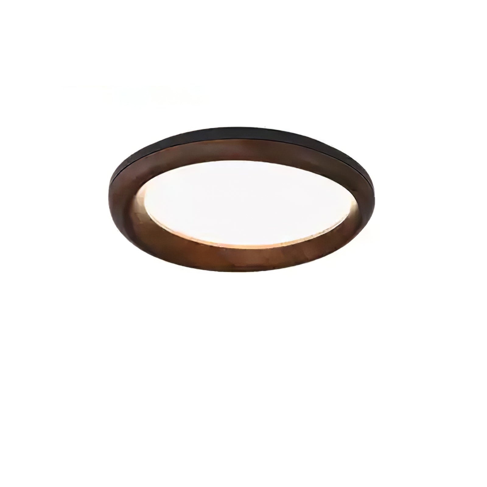 Eurtheara Organic Wood Glass Ceiling Light - Blowlighting