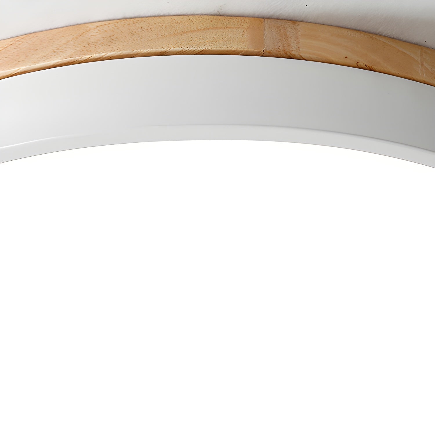 Zara Circular Wood Ceiling Lamp - Blowlighting
