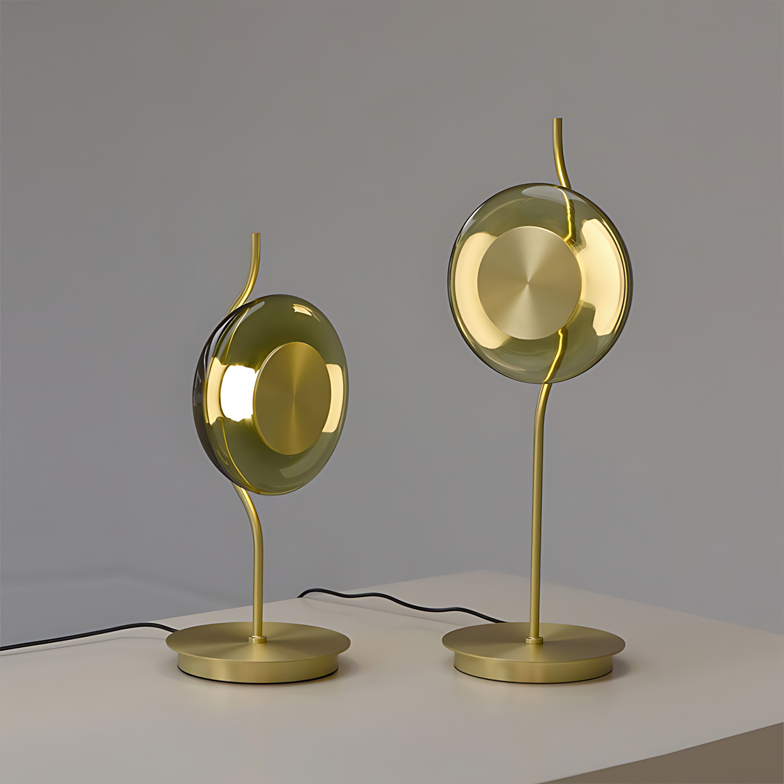 Zelima Modern Iron Table Light